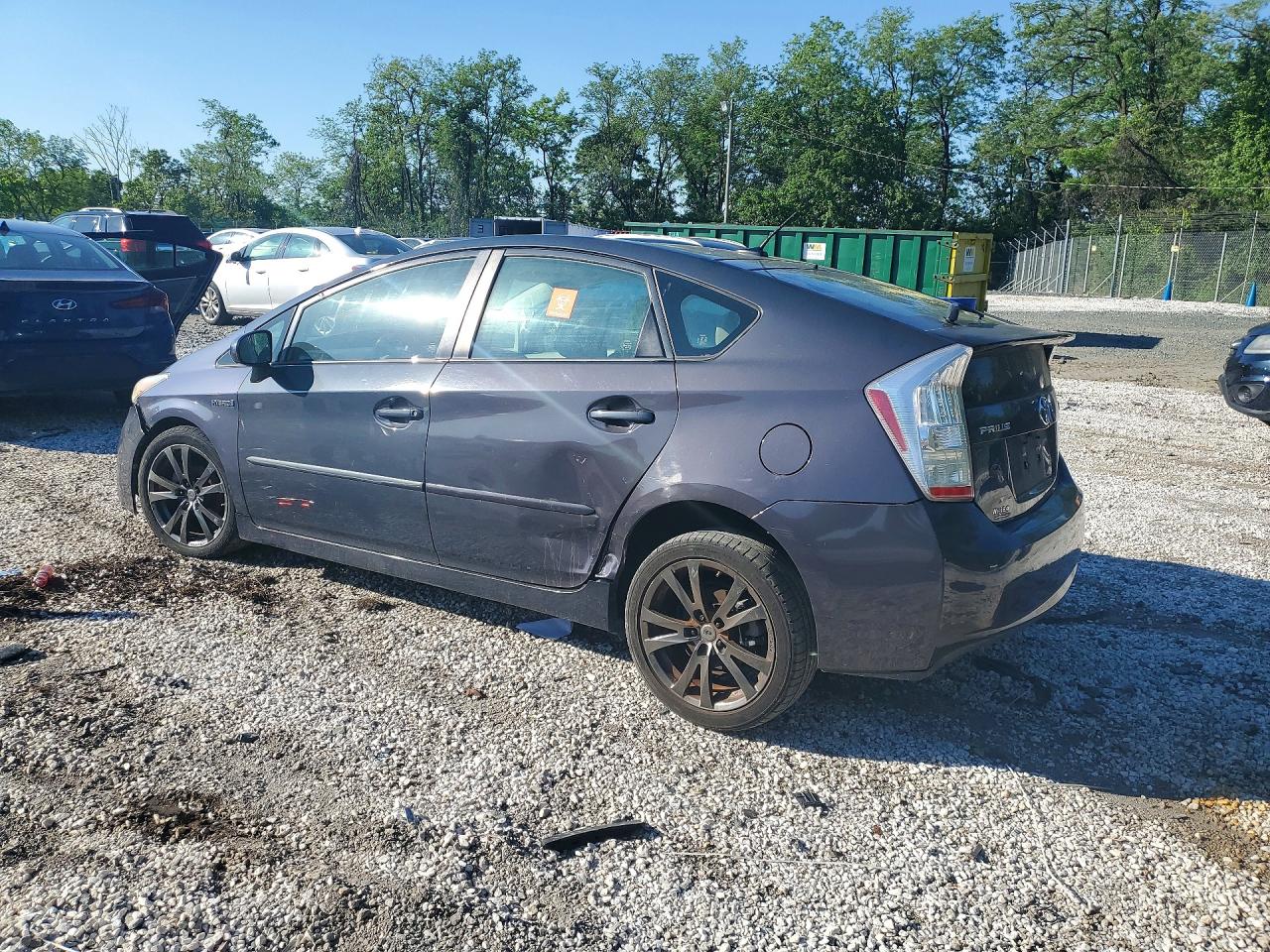 2010 Toyota Prius Ii Угольный vin: JTDKN3DU9A0100236