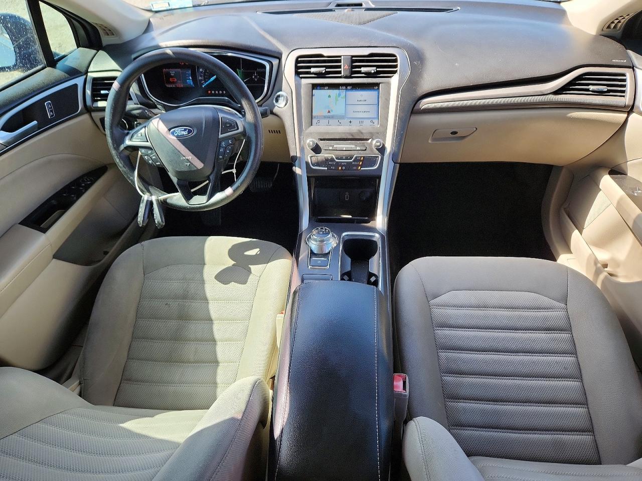 2017 Ford Fusion Se Silver vin: 3FA6P0HD2HR293401