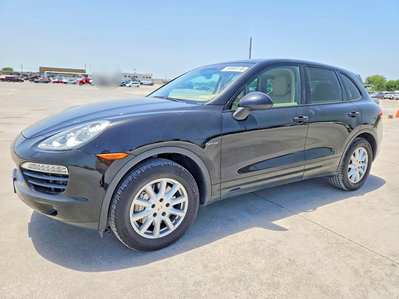 2013 Porsche Cayenne S Hybrid Black vin: WP1AE2A27DLA15504