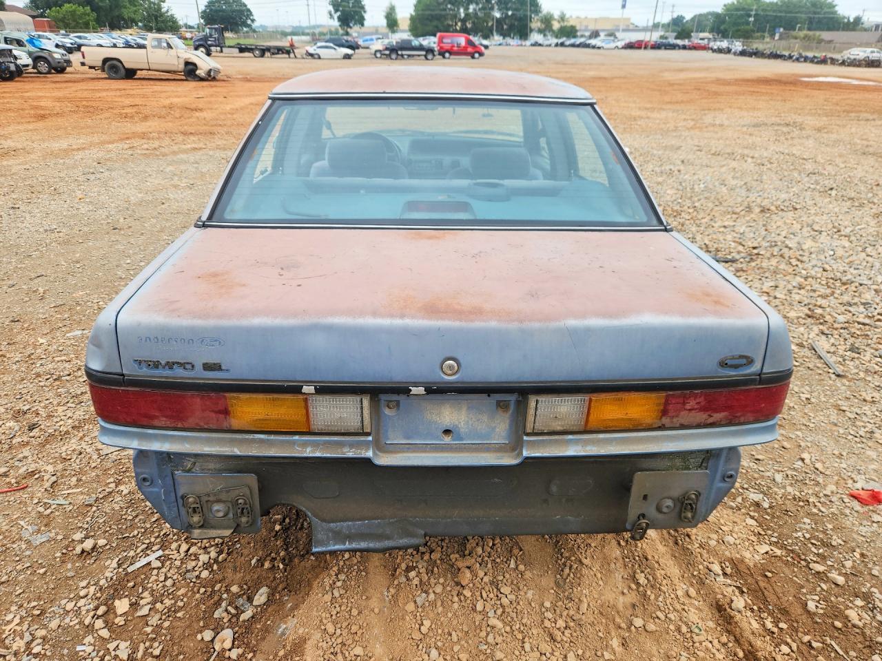 1990 Ford Tempo Gl Синий vin: 1FAPP36X4LK144276