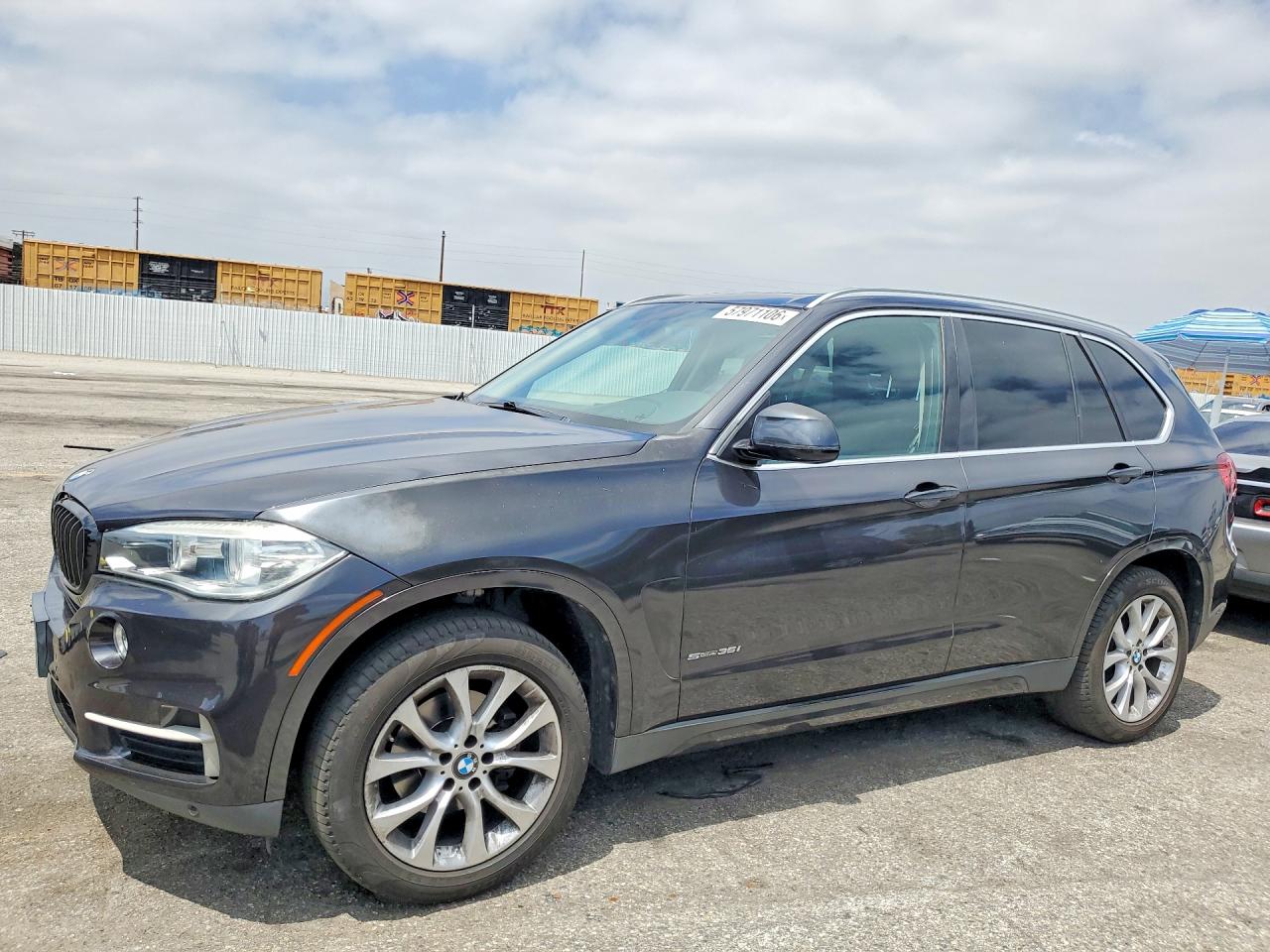 2014 Bmw X5 Sdrive35i Black vin: 5UXKR2C56E0H33793