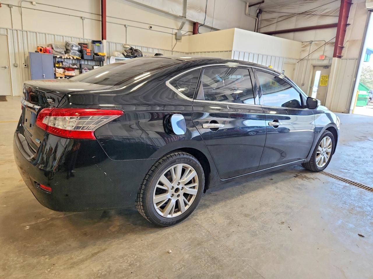 2014 Nissan Sentra Sl Black vin: 3N1AB7AP9EY207232