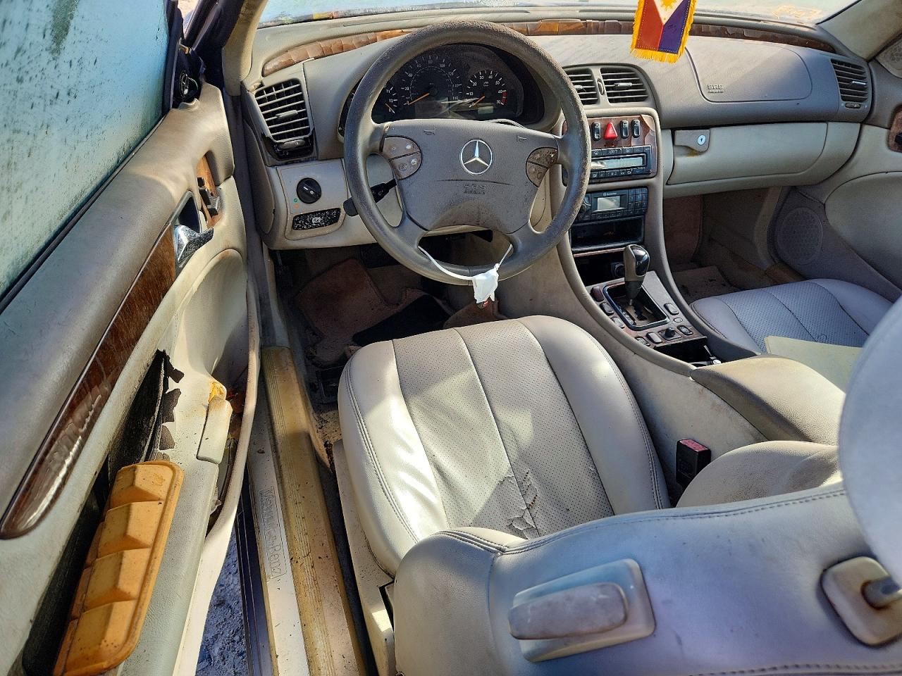 2001 Mercedes-benz Clk 320 Blue vin: WDBLK65G21T060473