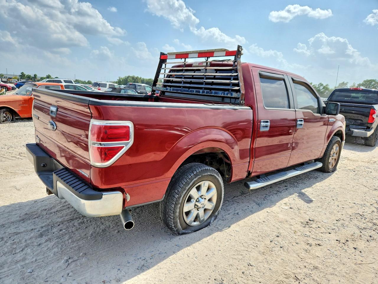 2014 Ford F150 Supercrew Red vin: 1FTFW1CF1EKF73886