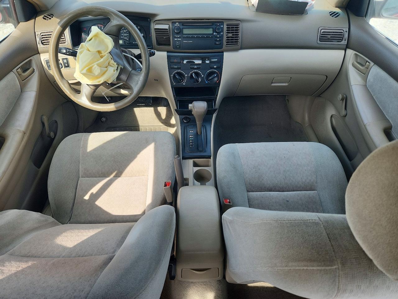 2003 Toyota Corolla Ce Red vin: 1NXBR32EX3Z004073