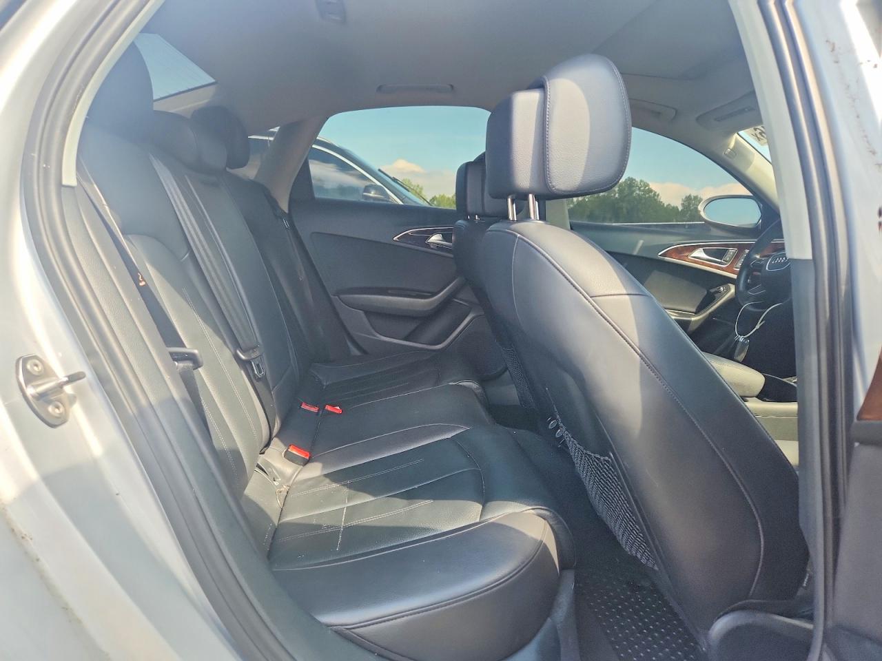 2012 Audi A6 Premium Plus Silver vin: WAUGGAFC7CN061870