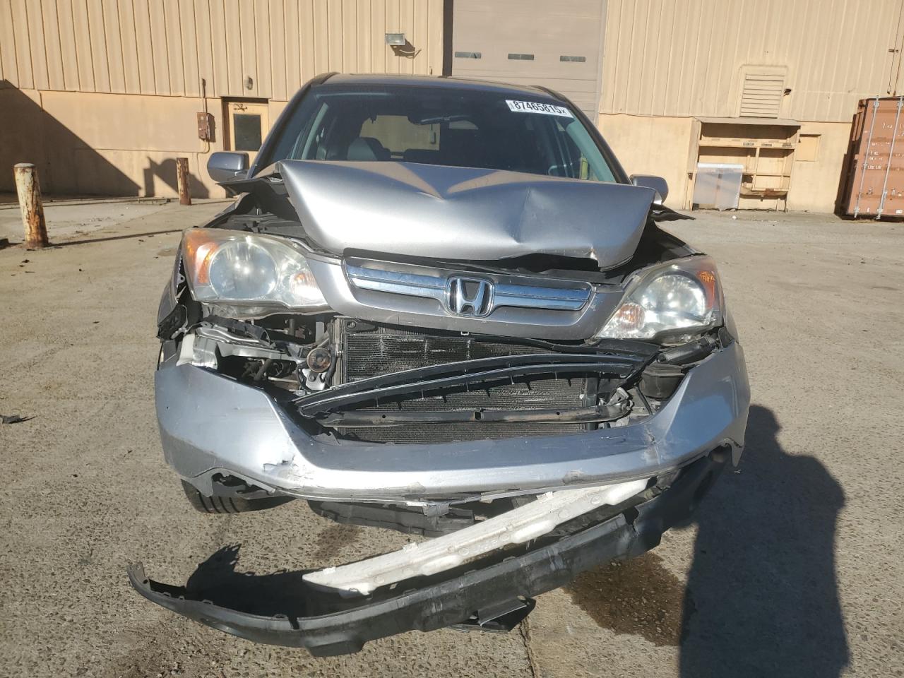 2008 Honda Cr-v Exl Silver vin: JHLRE48778C047637