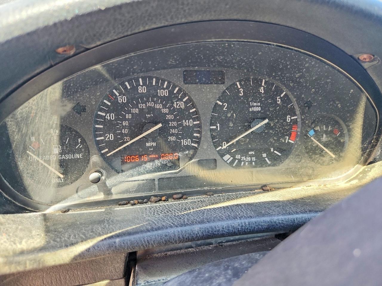 1995 Bmw 325 Ic Black vin: WBABJ5320SJC82508