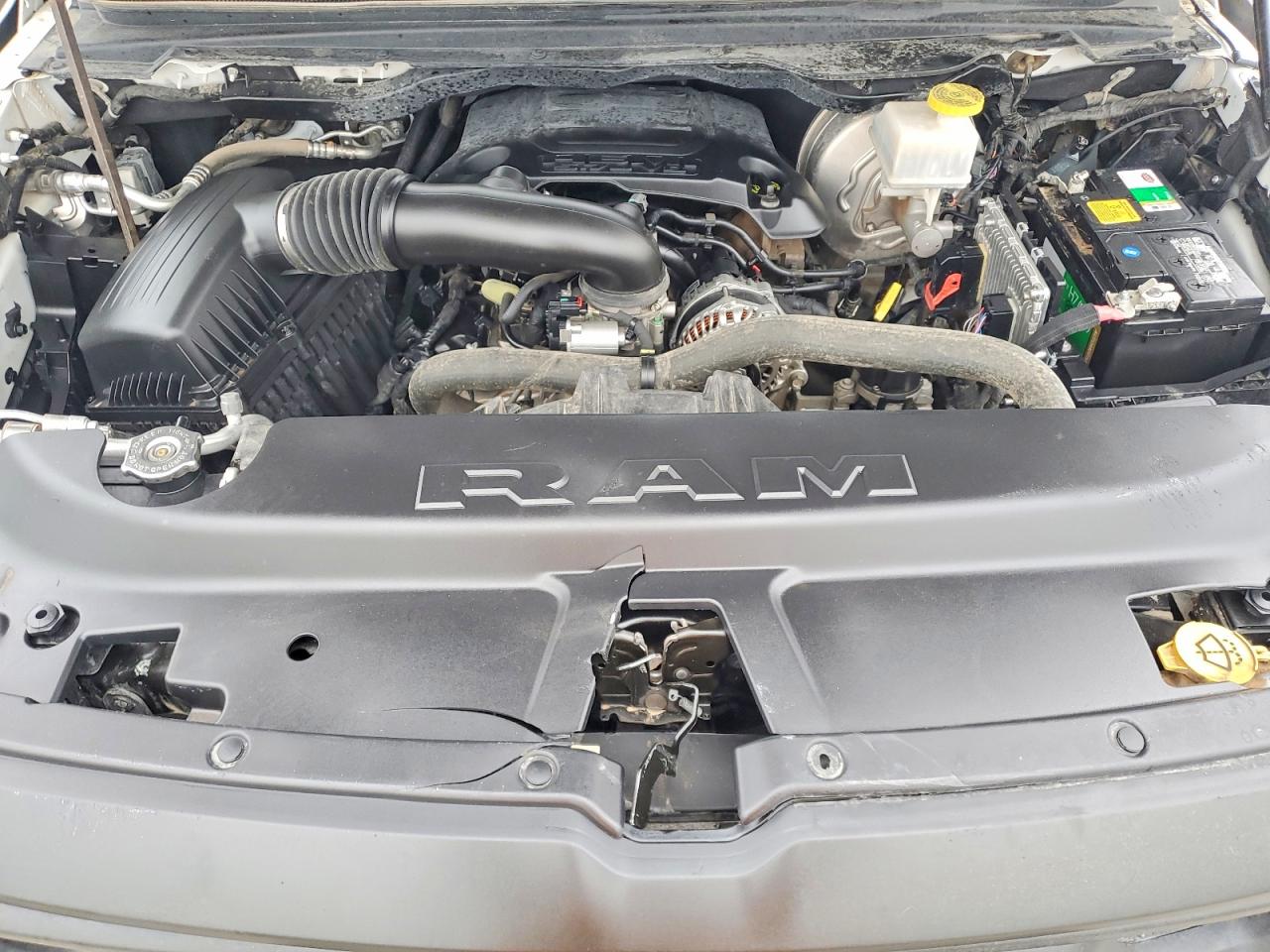 2020 Ram 1500 Rebel Белый vin: 1C6SRFLT5LN215928