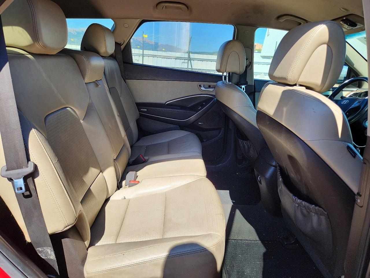 2013 Hyundai Santa Fe Gls Red vin: KM8SN4HF6DU002212
