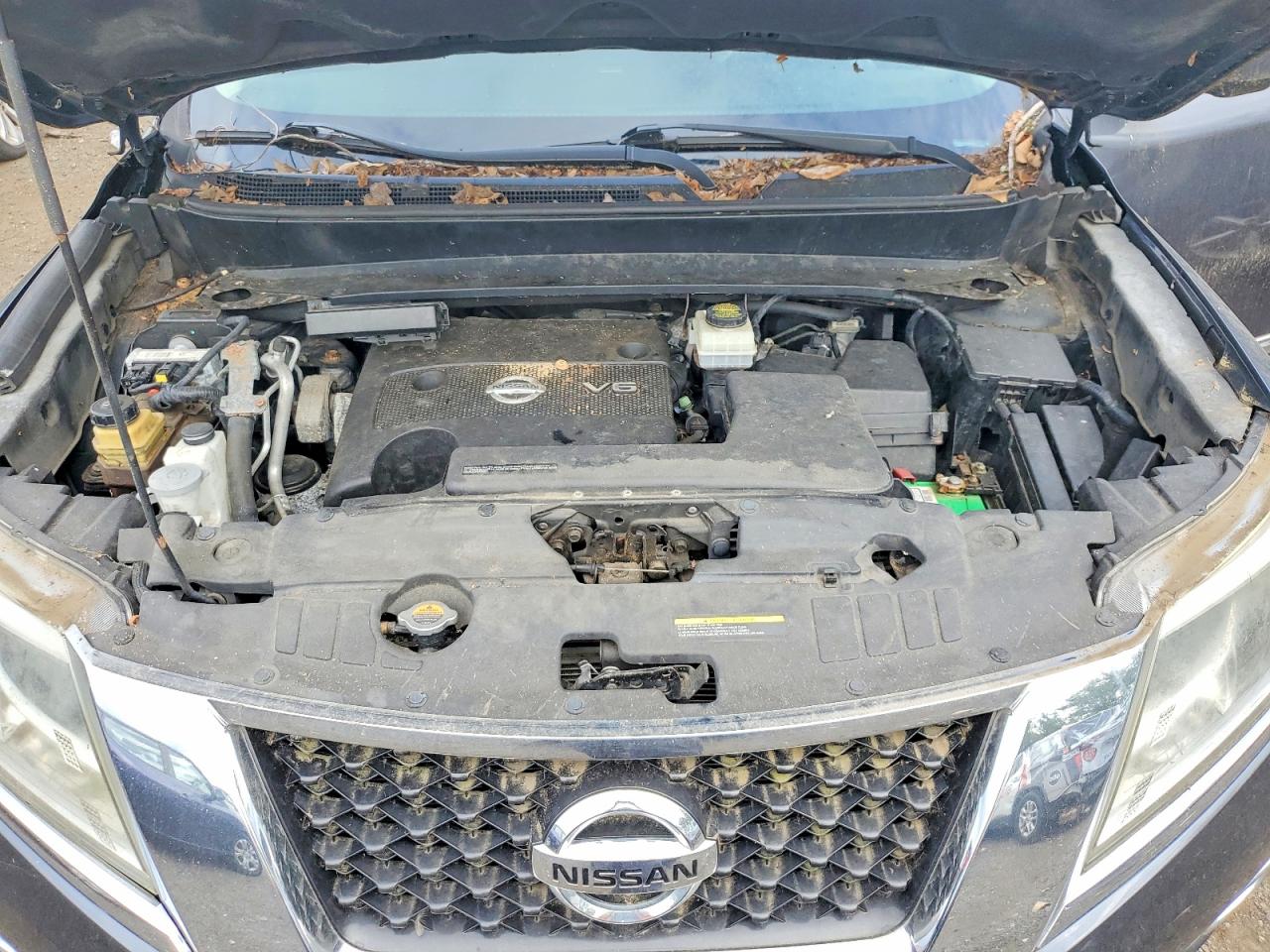 2014 Nissan Pathfinder S Серый vin: 5N1AR2MM2EC612933