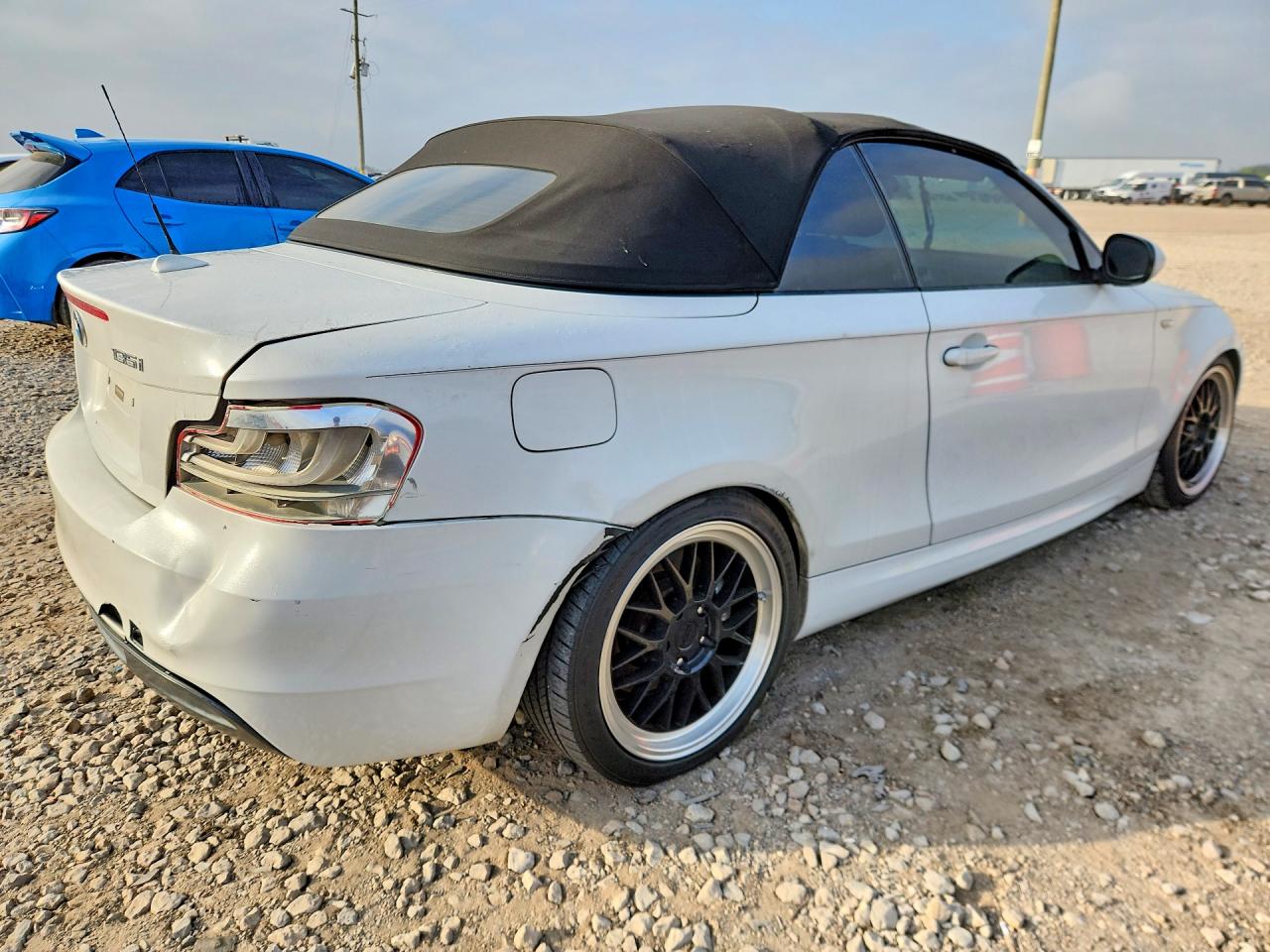 2013 Bmw 135 I White vin: WBAUN7C5XDVM27839