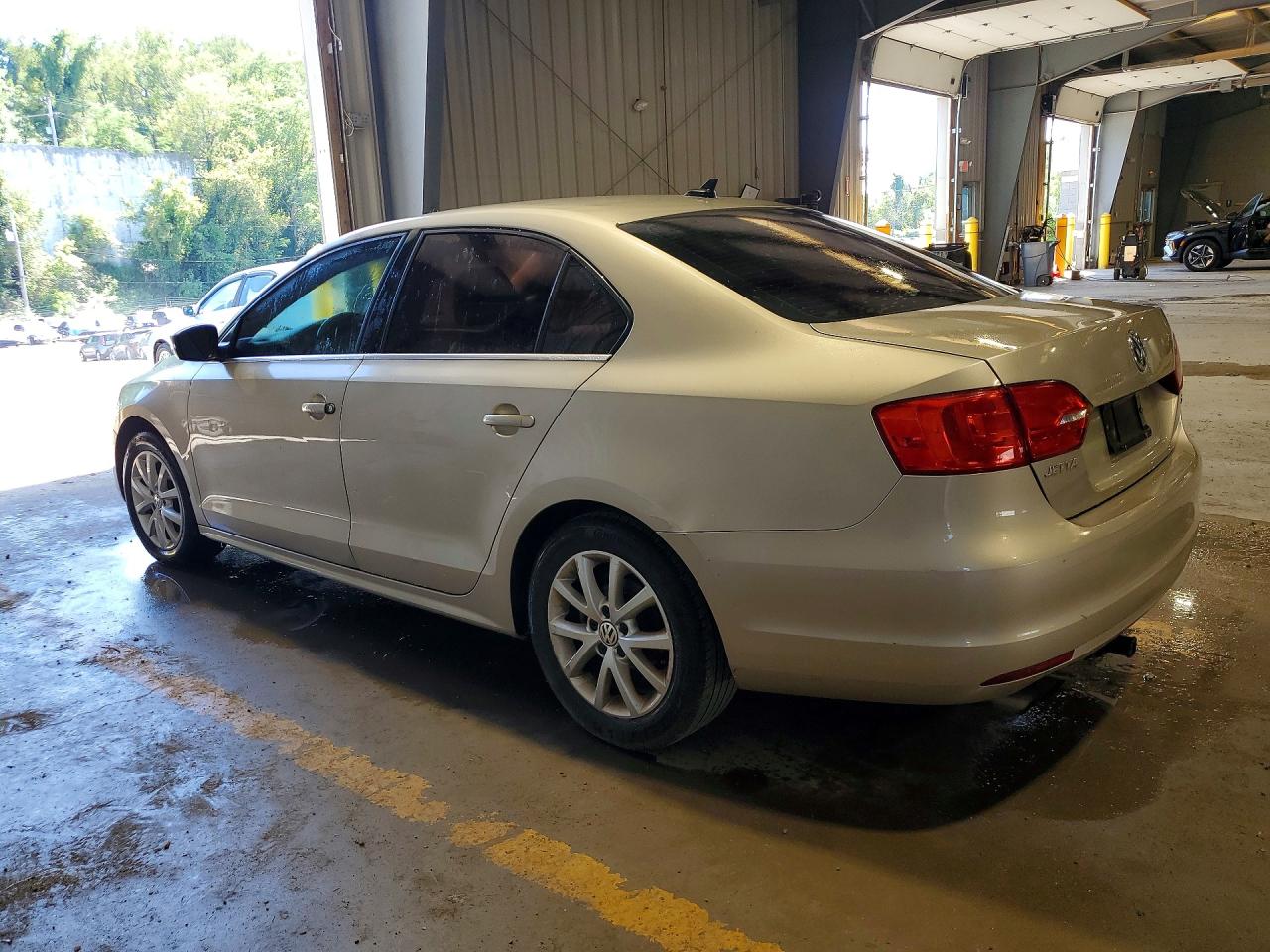 2014 Volkswagen Jetta Se Gray vin: 3VWD17AJ5EM235106