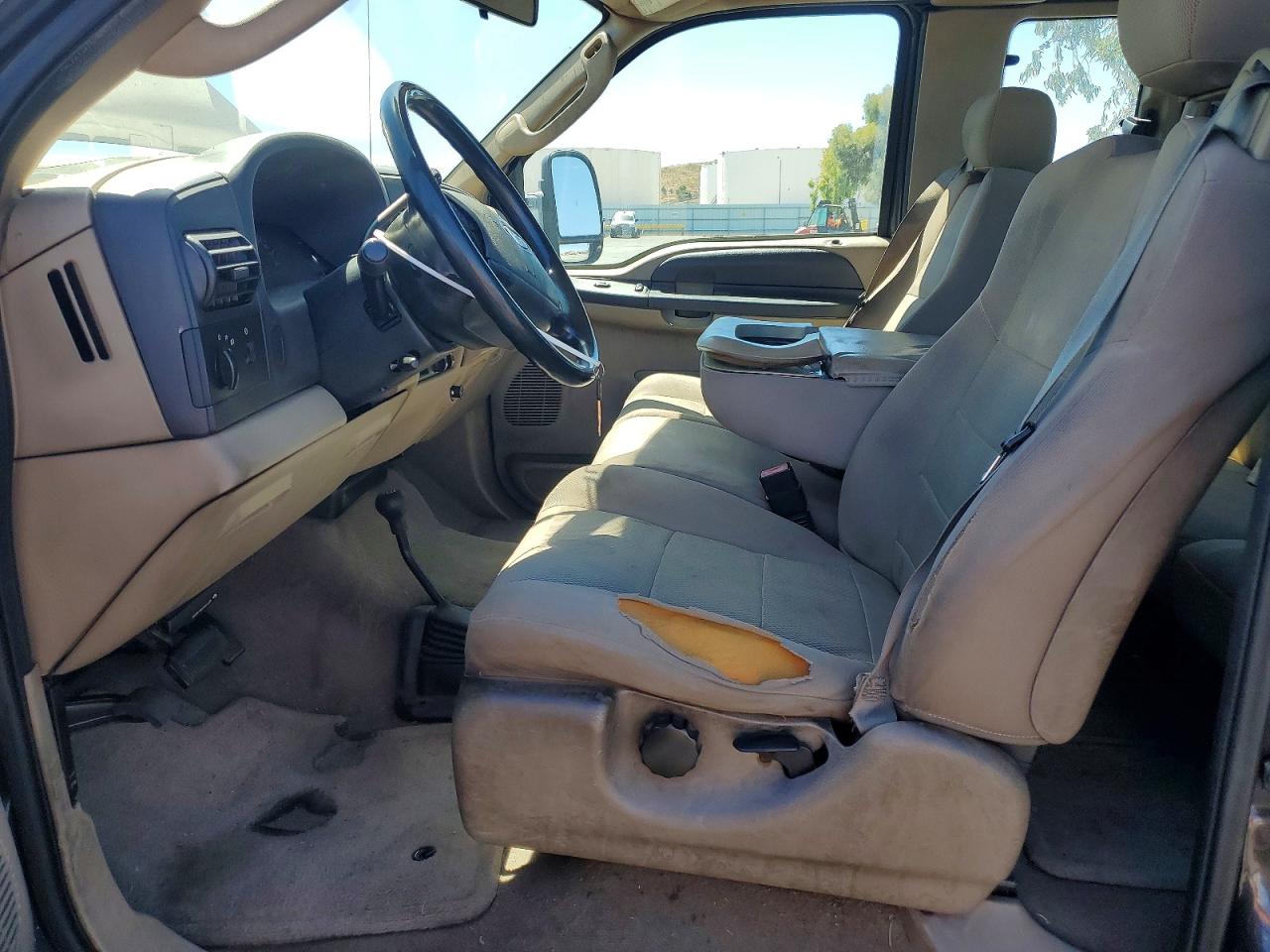 2005 Ford F250 Super Duty Gray vin: 1FTSX21P05EB21584