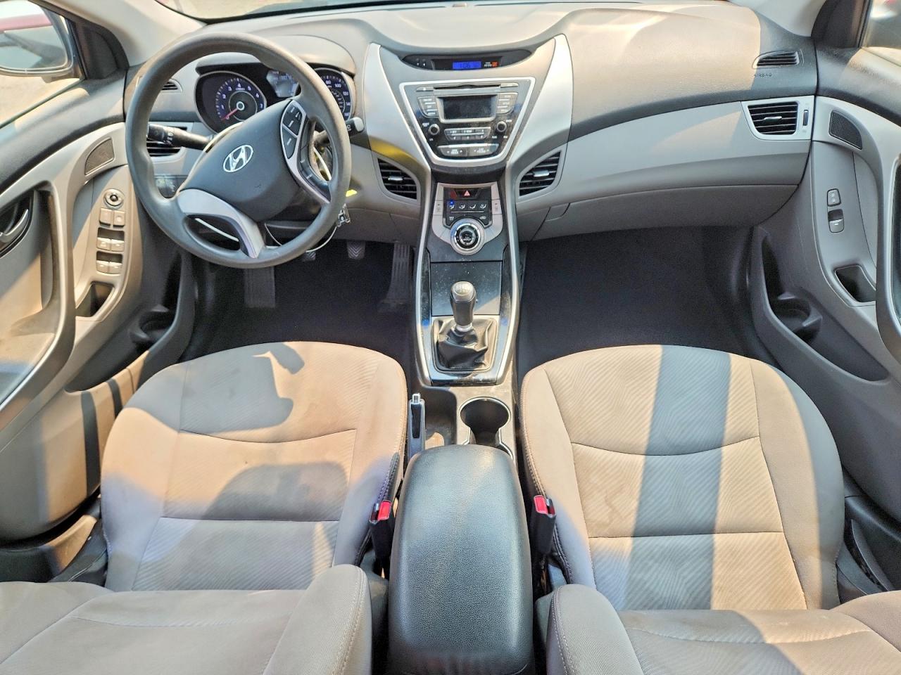 2013 Hyundai Elantra Gls Красный vin: 5NPDH4AEXDH434740