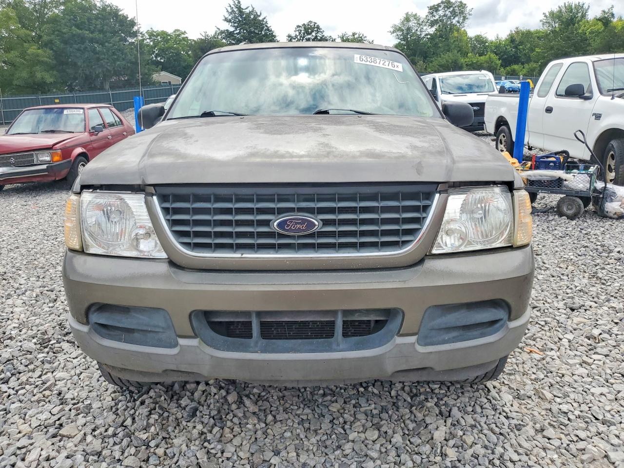 2002 Ford Explorer Xlt Beige vin: 1FMZU63W12ZB26764