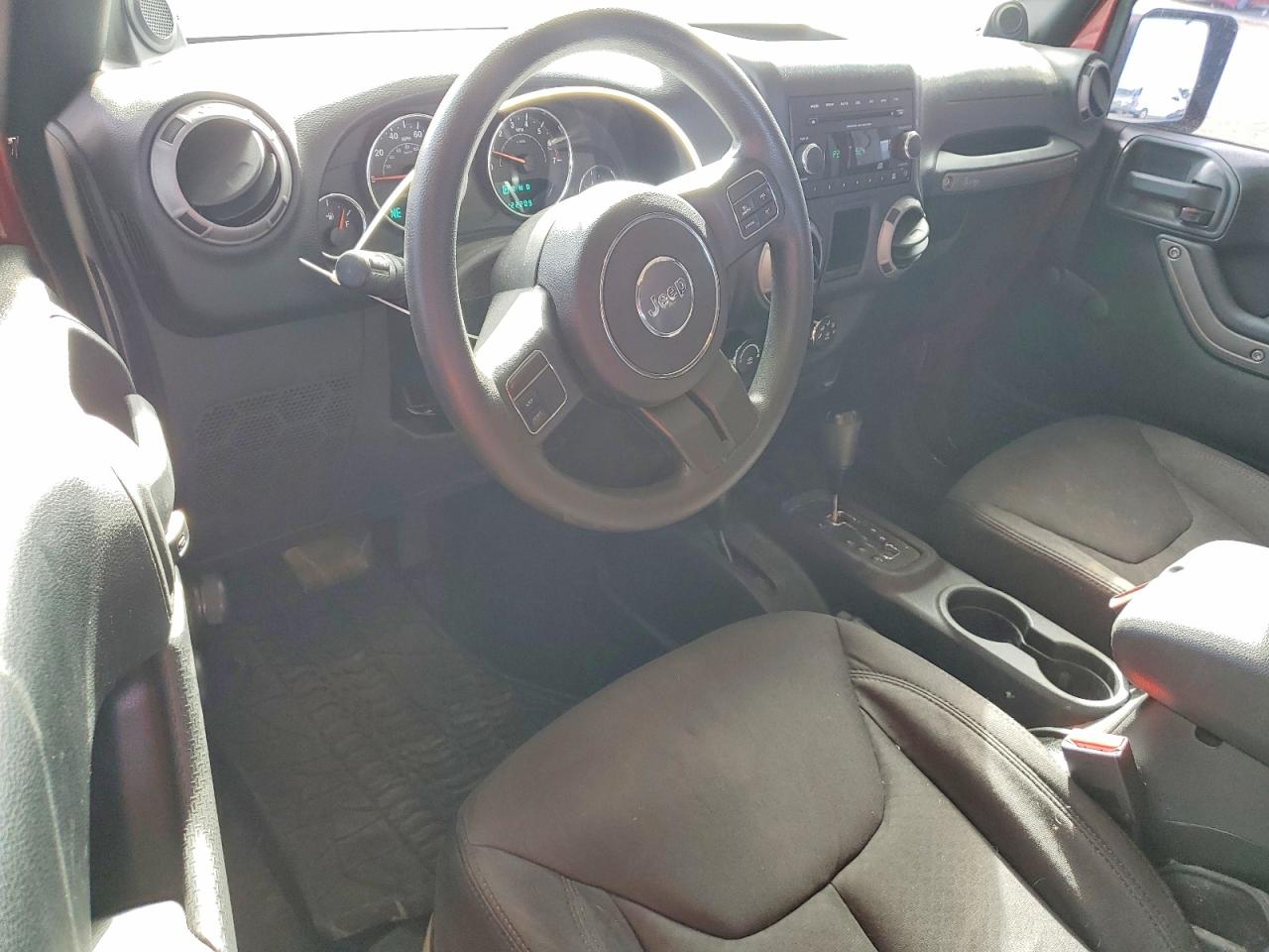 2013 Jeep Wrangler Sport Бордовый vin: 1C4AJWAG3DL516518