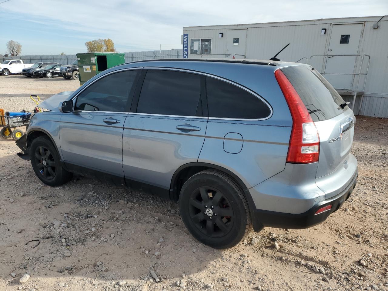 2008 Honda Cr-v Exl Blue vin: 5J6RE48748L045528
