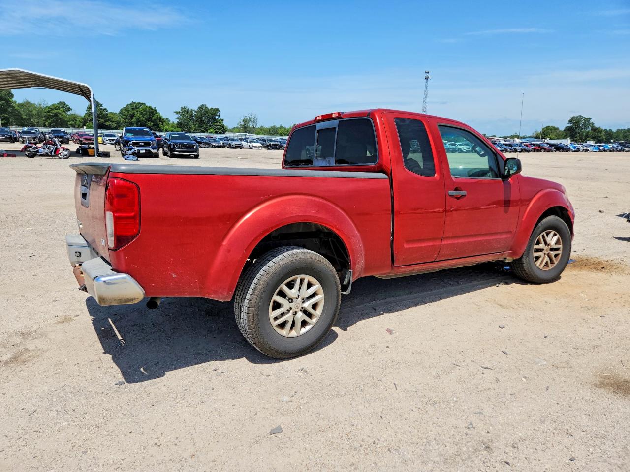 2014 Nissan Frontier Sv Red vin: 1N6BD0CT3EN709161