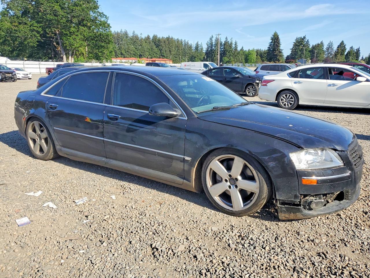 2006 Audi A8 L Quattro Черный vin: WAUML44E46N023862