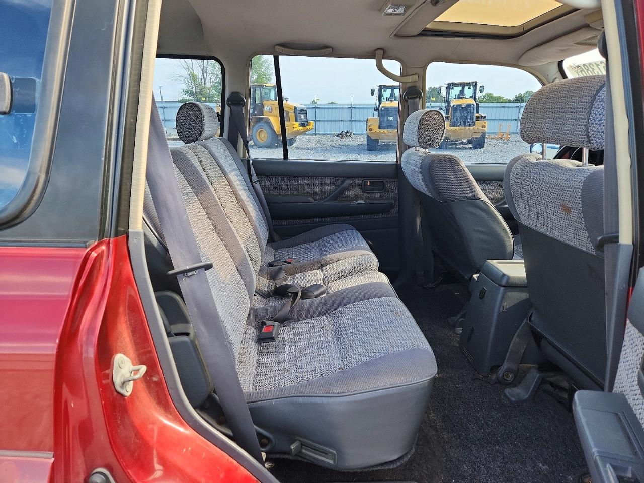 1991 Toyota Land Cruiser Fj80 Red vin: JT3FJ80W1M0012632