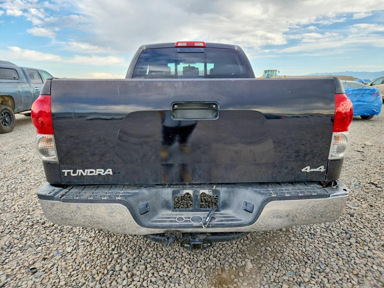 2007 Toyota Tundra Sr5 Black vin: 5TFBT54167X003986