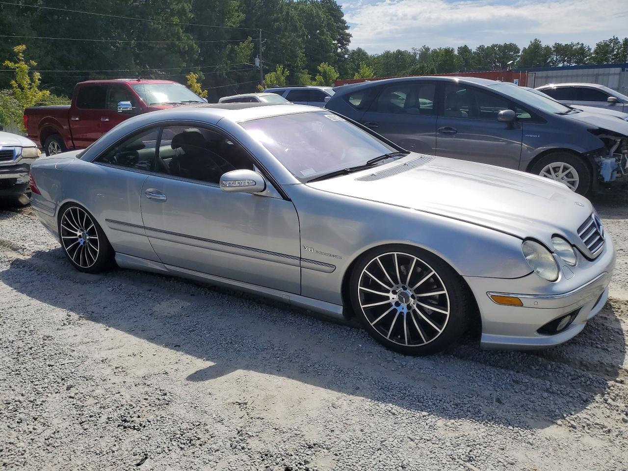 2003 Mercedes-benz Cl 500 Silver vin: WDBPJ75J53A031425