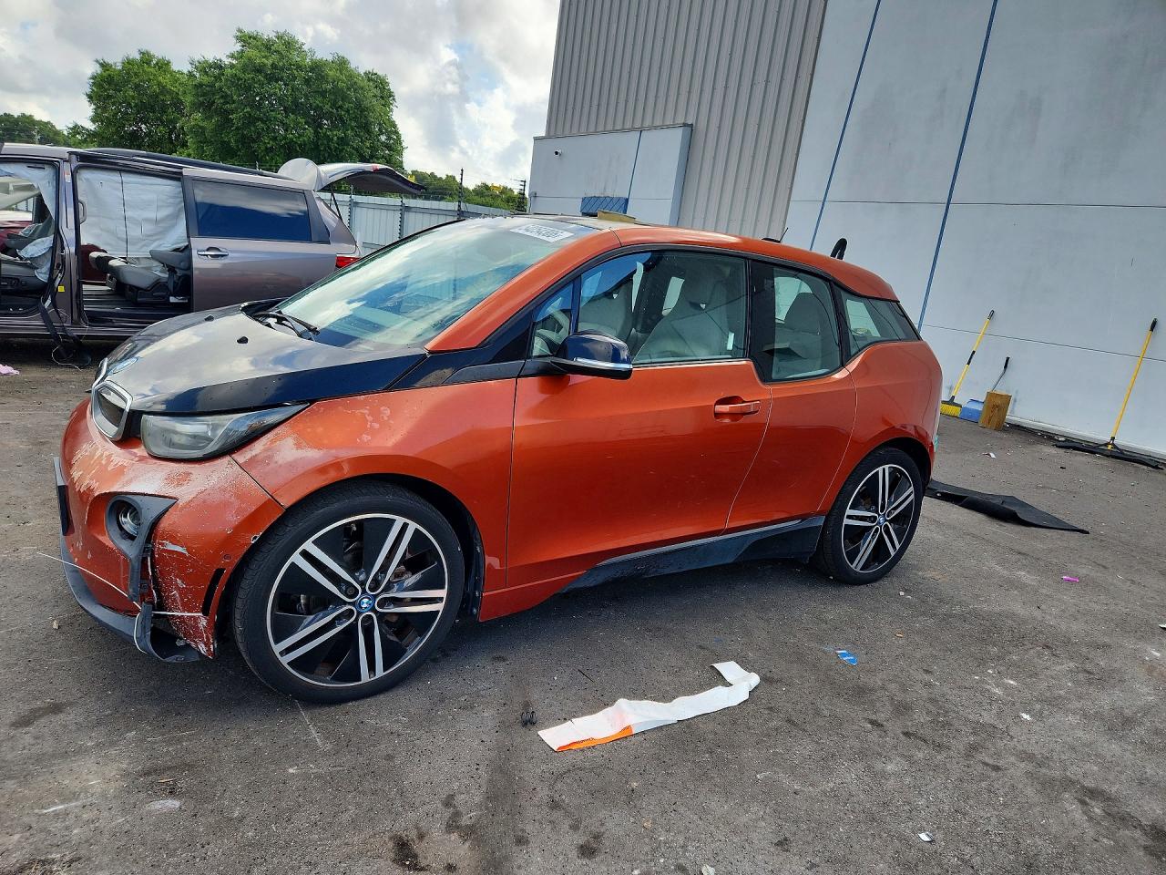 2016 Bmw I3 Rex Orange vin: WBY1Z4C50GV506724