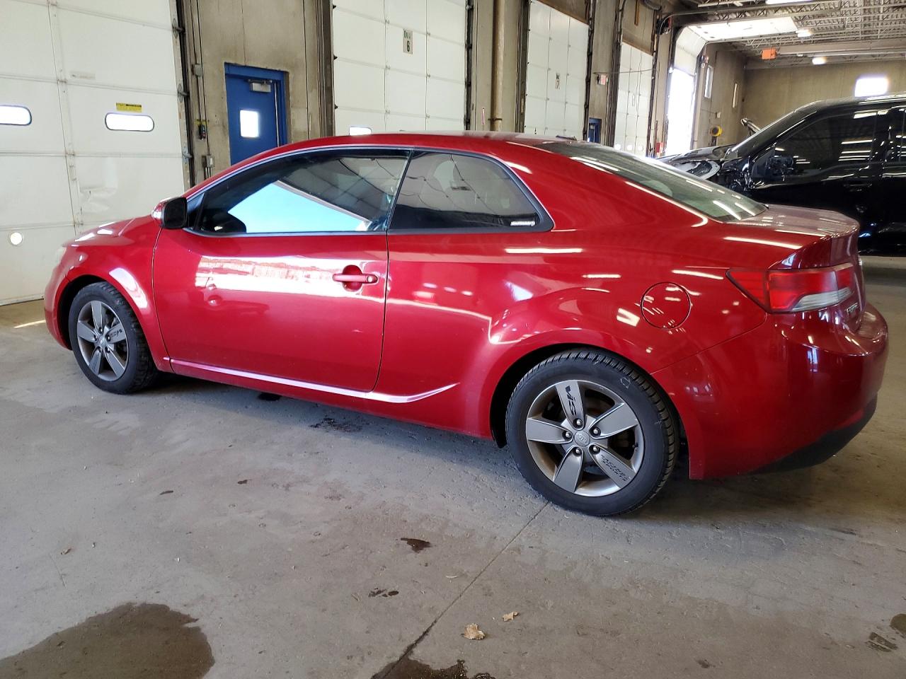 2010 Kia Forte Koup Ex Red vin: KNAFU6A24A5307612