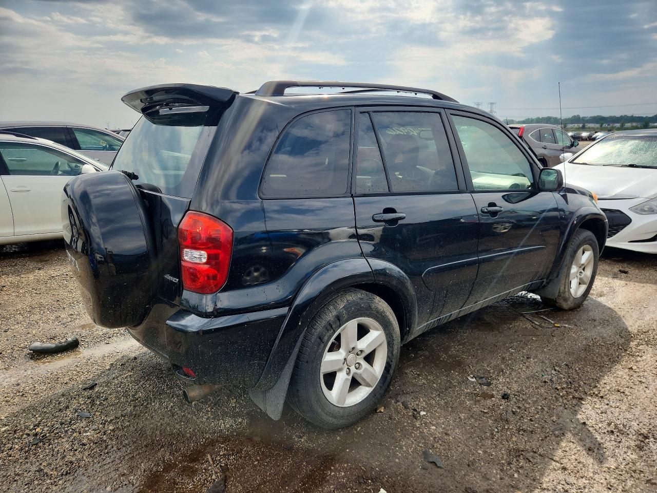 2004 Toyota Rav4 Base Black vin: JTEHD20V846017853