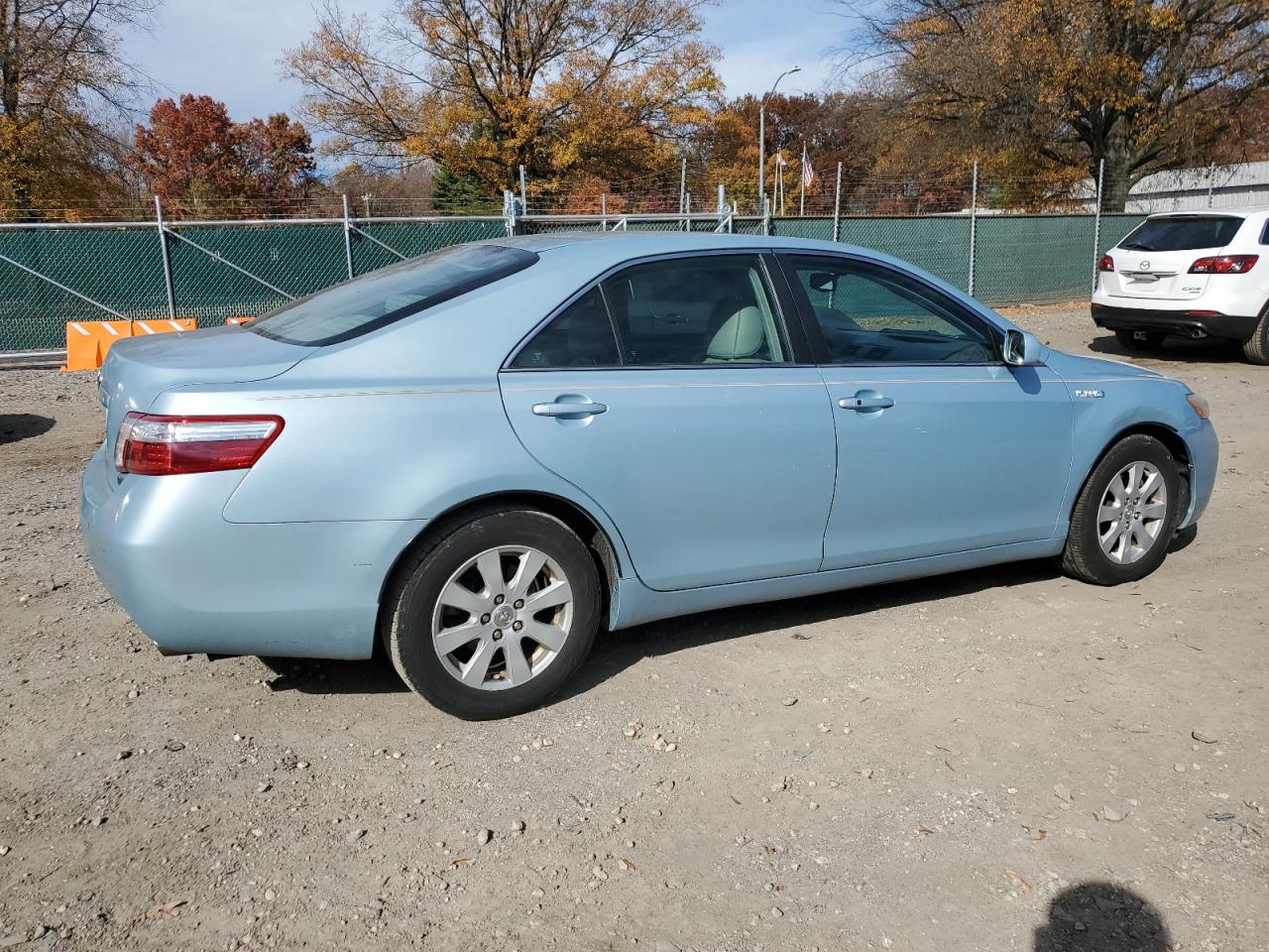 2008 Toyota Camry Hybrid Blue vin: 4T1BB46K88U046727