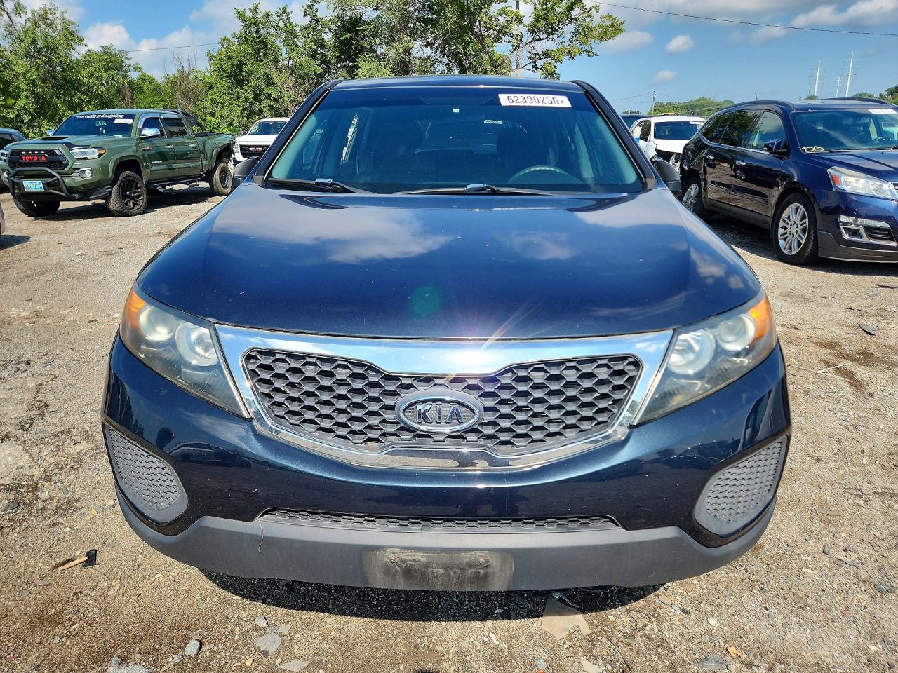 2012 Kia Sorento Lx Blue vin: 5XYKTCA63CG246088