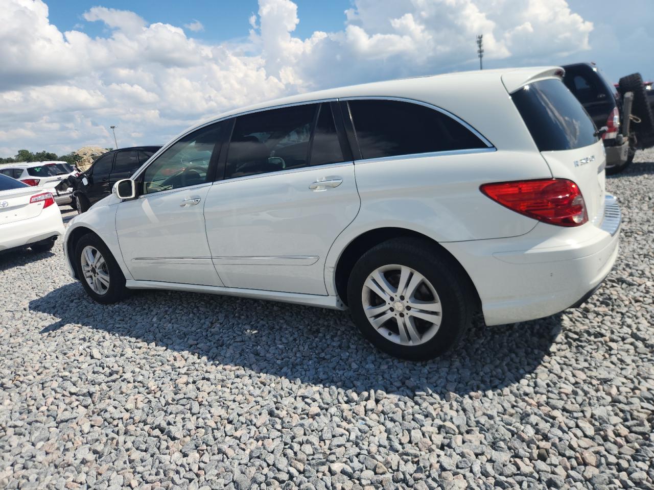 2008 Mercedes-benz R 320 Cdi White vin: 4JGCB22E88A075896