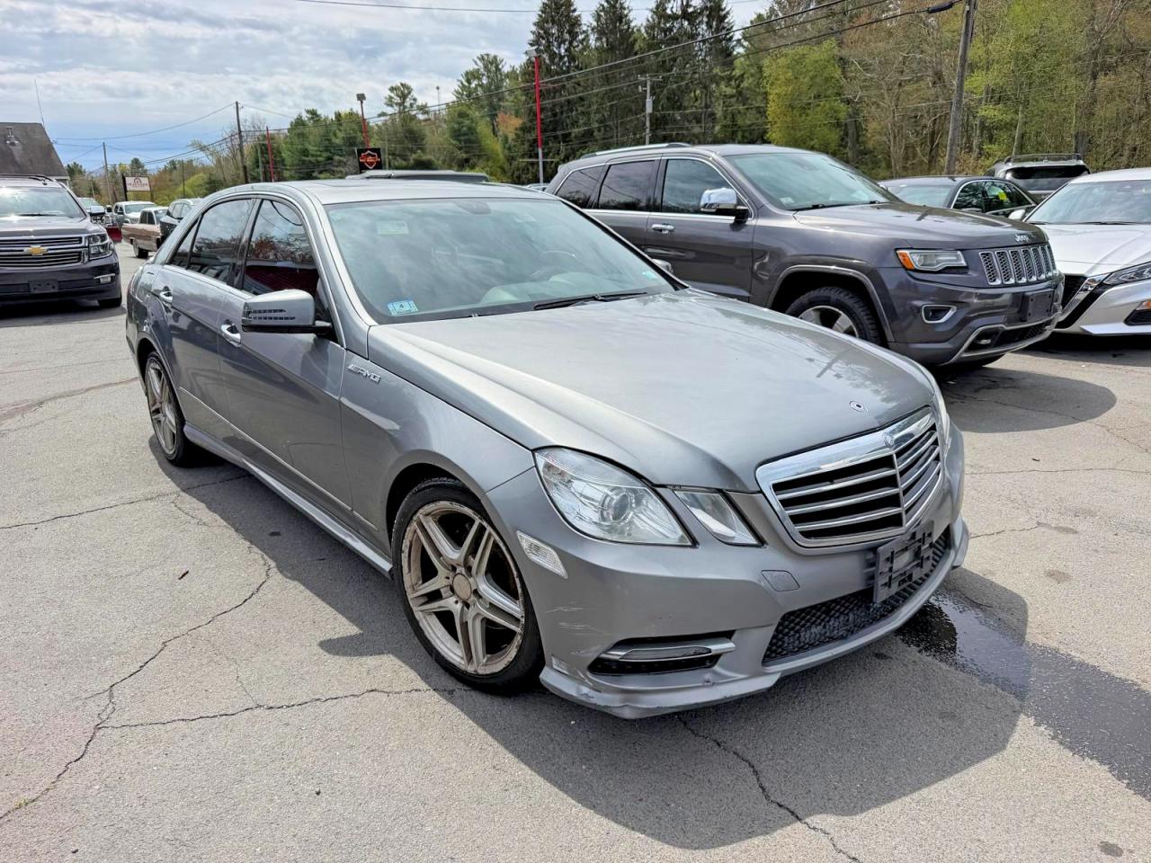 2013 Mercedes-benz E 350 4matic Silver vin: WDDHF8JB3DA713660