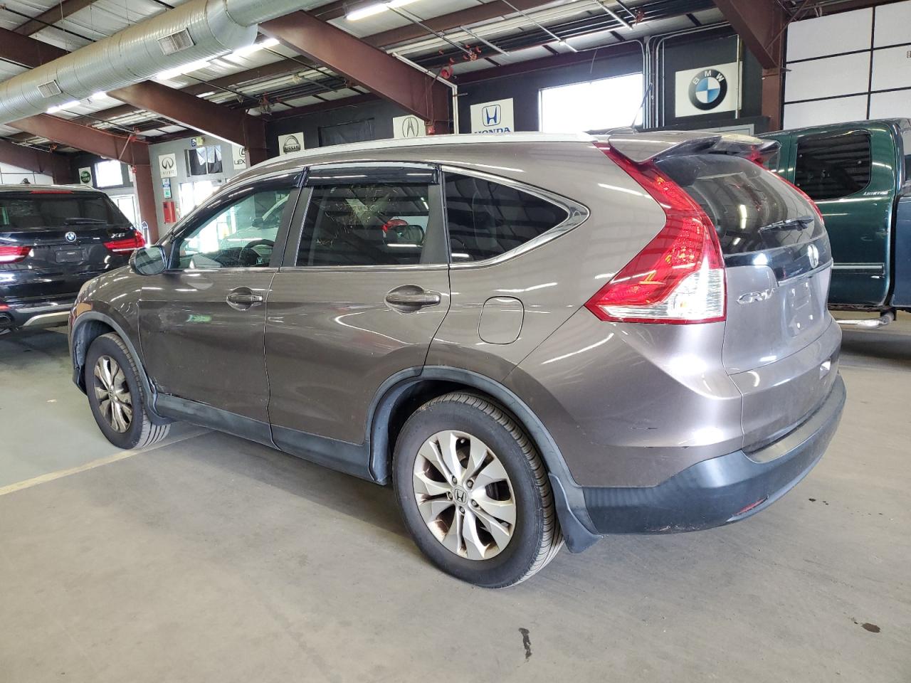 2012 Honda Cr-v Exl Gray vin: 5J6RM4H72CL010398