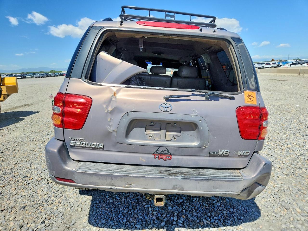 2002 Toyota Sequoia Limited Двухцветный vin: 5TDBT48A42S122896