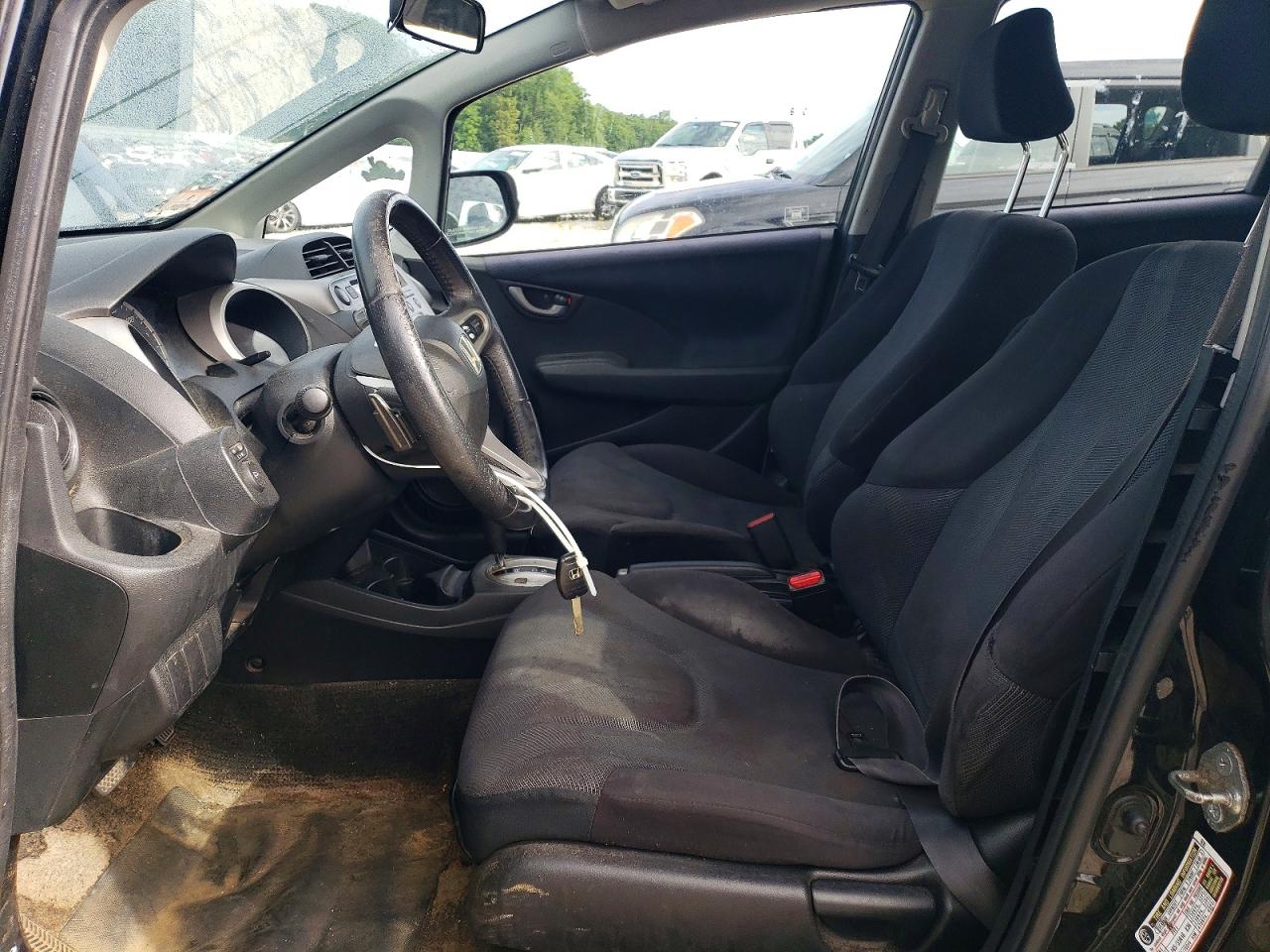 2009 Honda Fit Sport Black vin: JHMGE88439S006977
