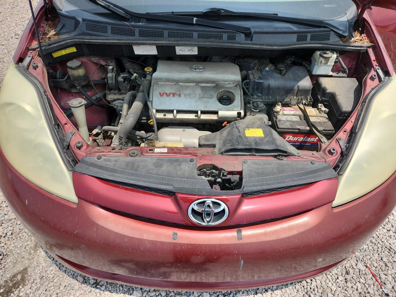 2006 Toyota Sienna Xle 7 Passenger Red vin: 5TDZA22C96S530447