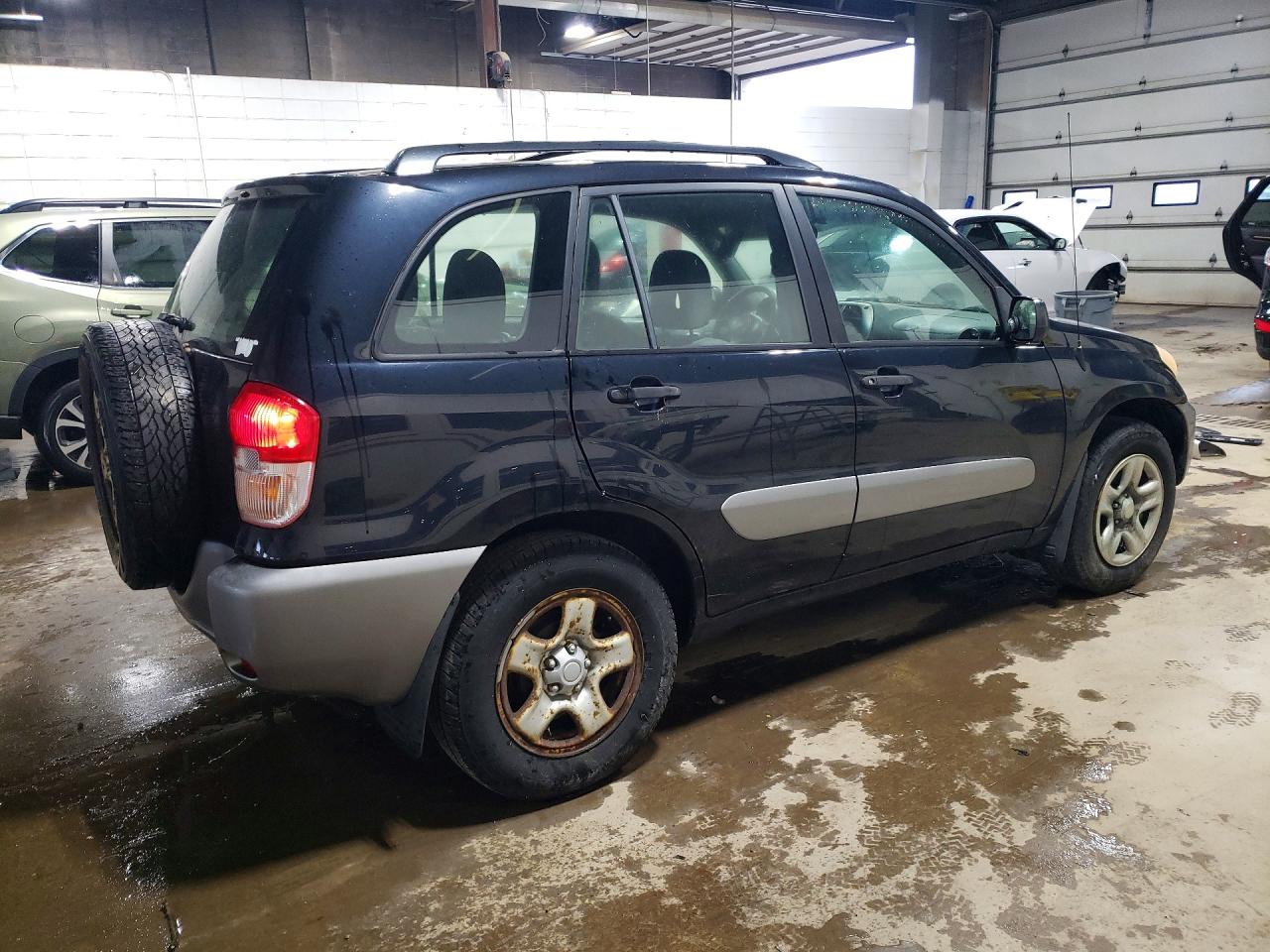 2002 Toyota Rav4 Base Blue vin: JTEGH20V120047552