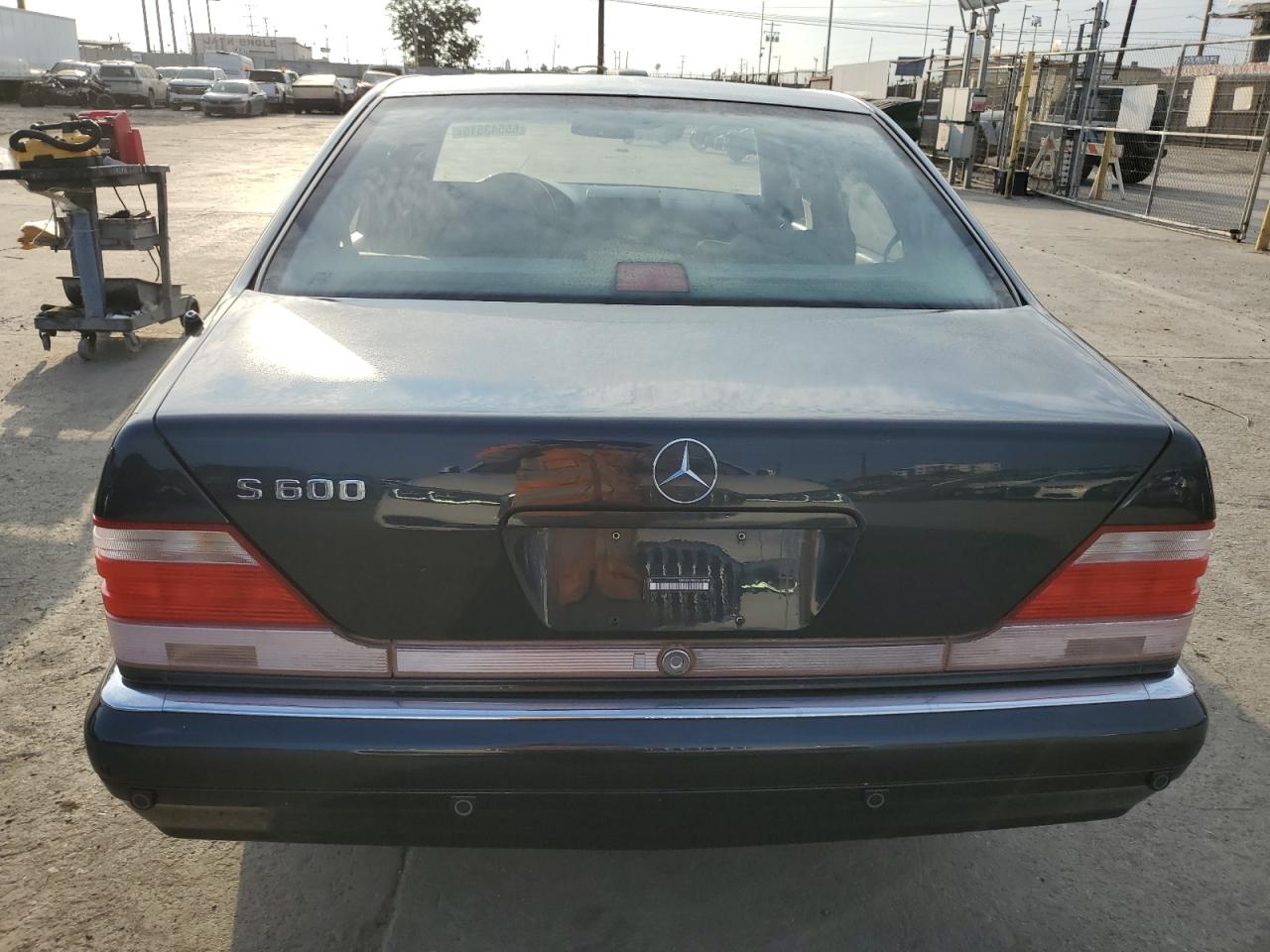 1999 Mercedes-benz S 600 Зеленый vin: WDBGA57G5XA428158