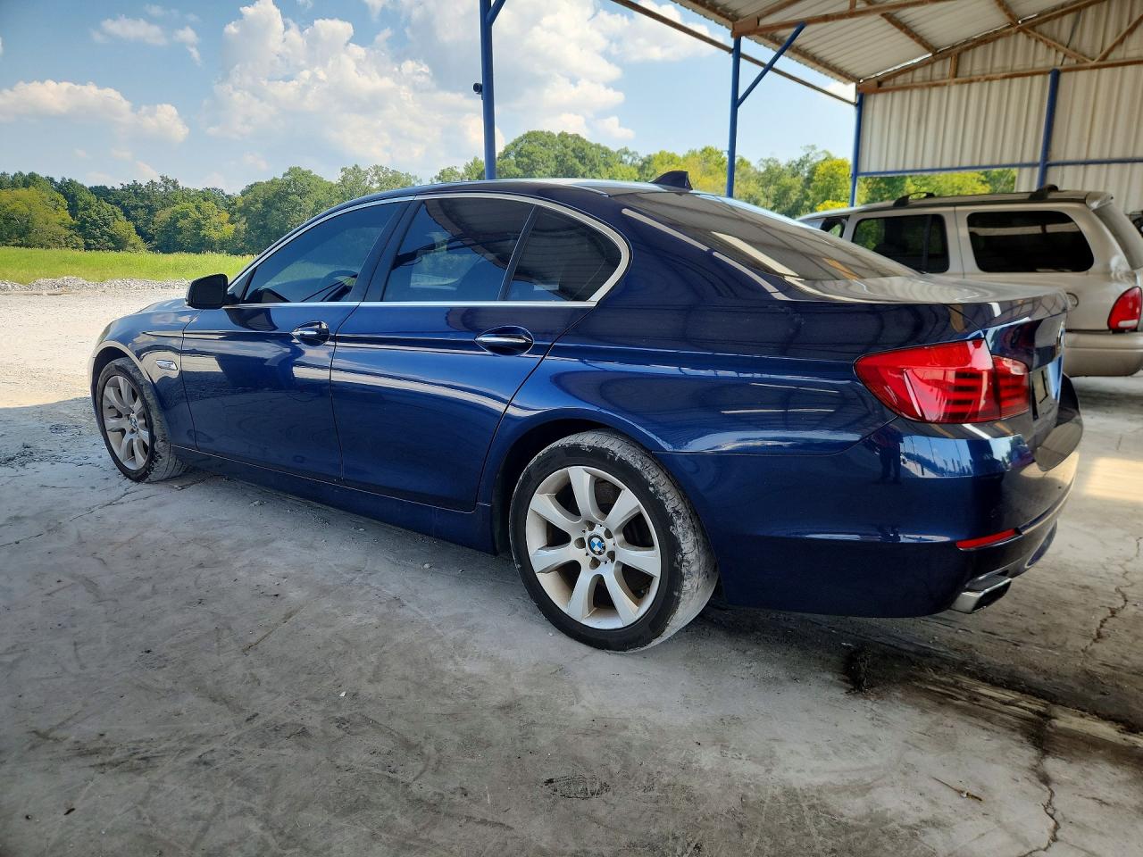 2013 Bmw 550 I Синий vin: WBAFR9C52DD226659