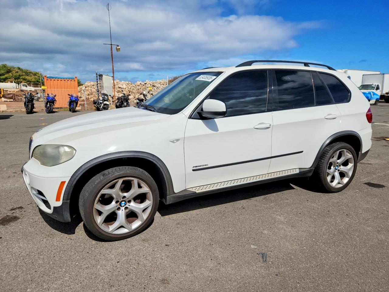 2011 Bmw X5 Xdrive35i White vin: 5UXZV4C51BL402407