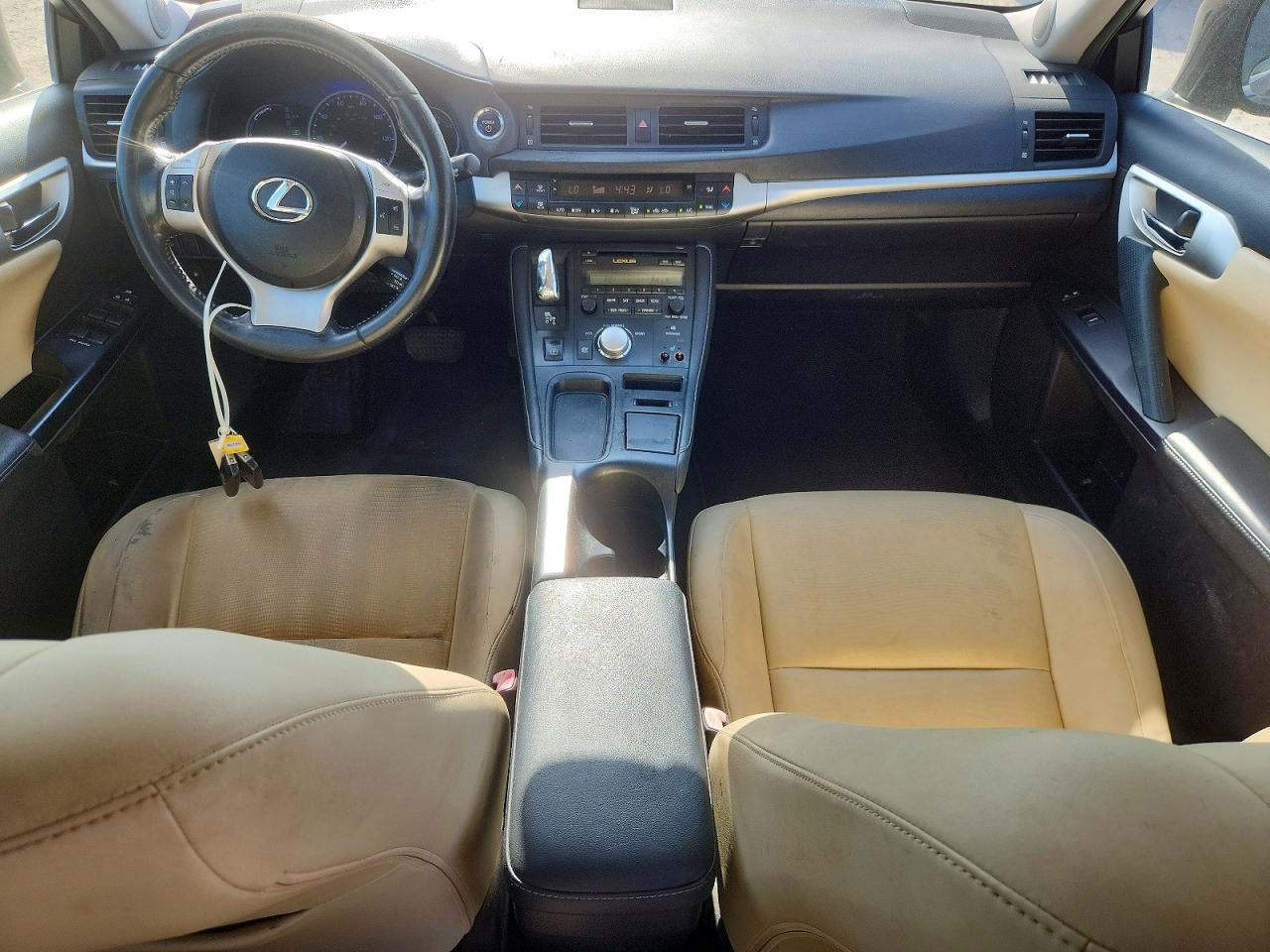 2011 Lexus Ct 200 Brown vin: JTHKD5BH6B2008297