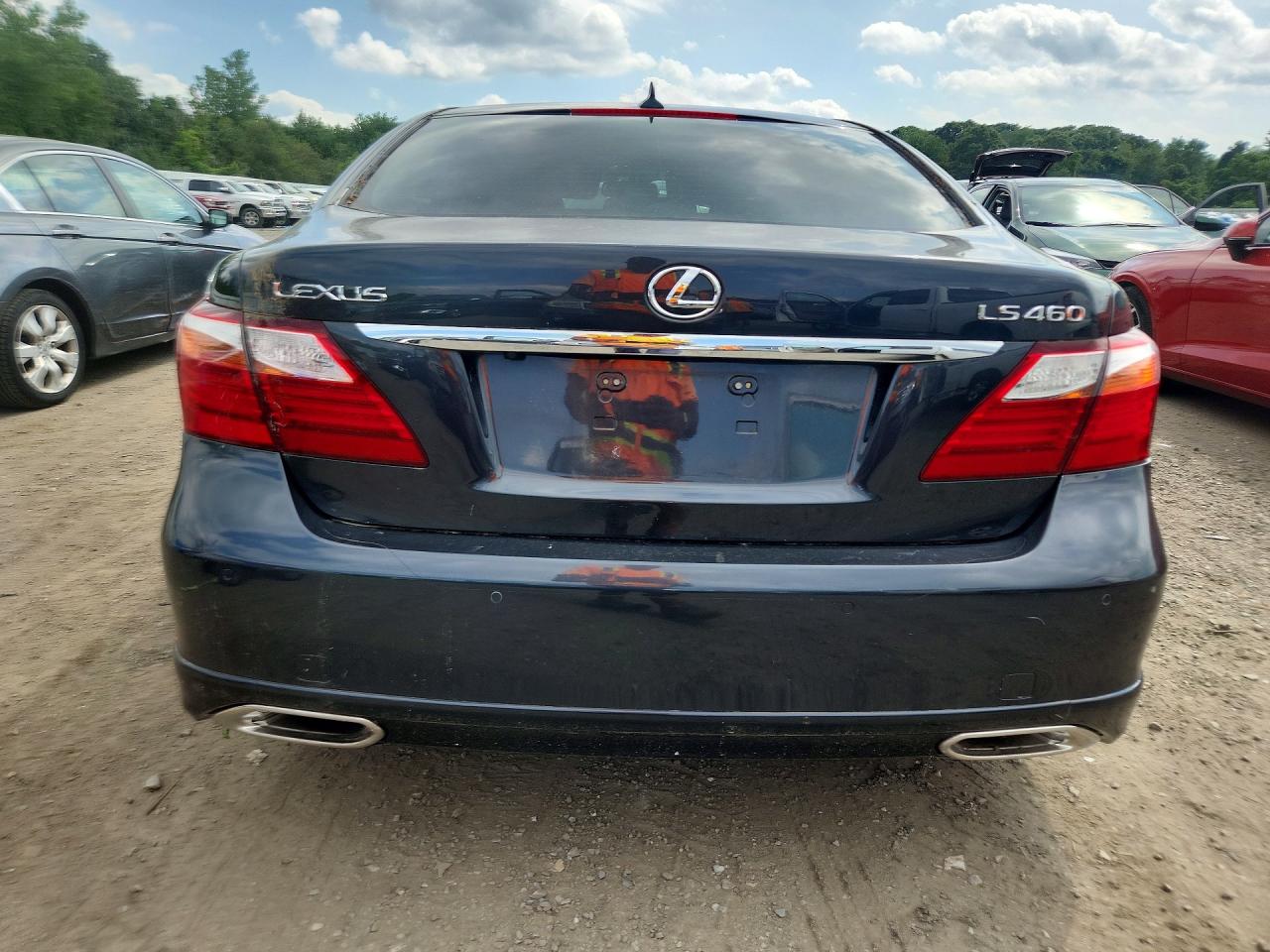 2010 Lexus Ls 460 Charcoal vin: JTHBL5EF6A5097380