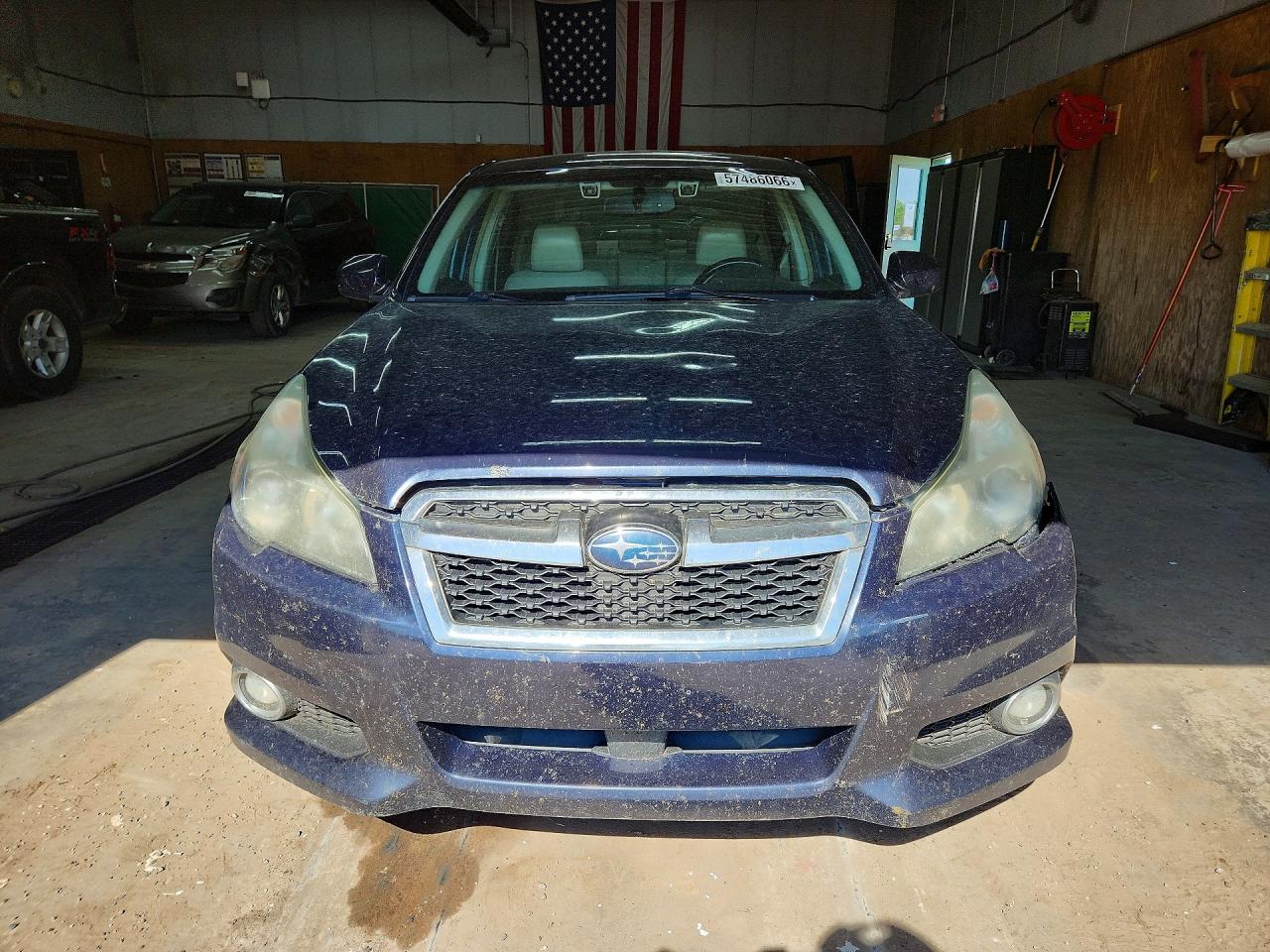 2013 Subaru Legacy 2.5i Limited Blue vin: 4S3BMBP67D3002206