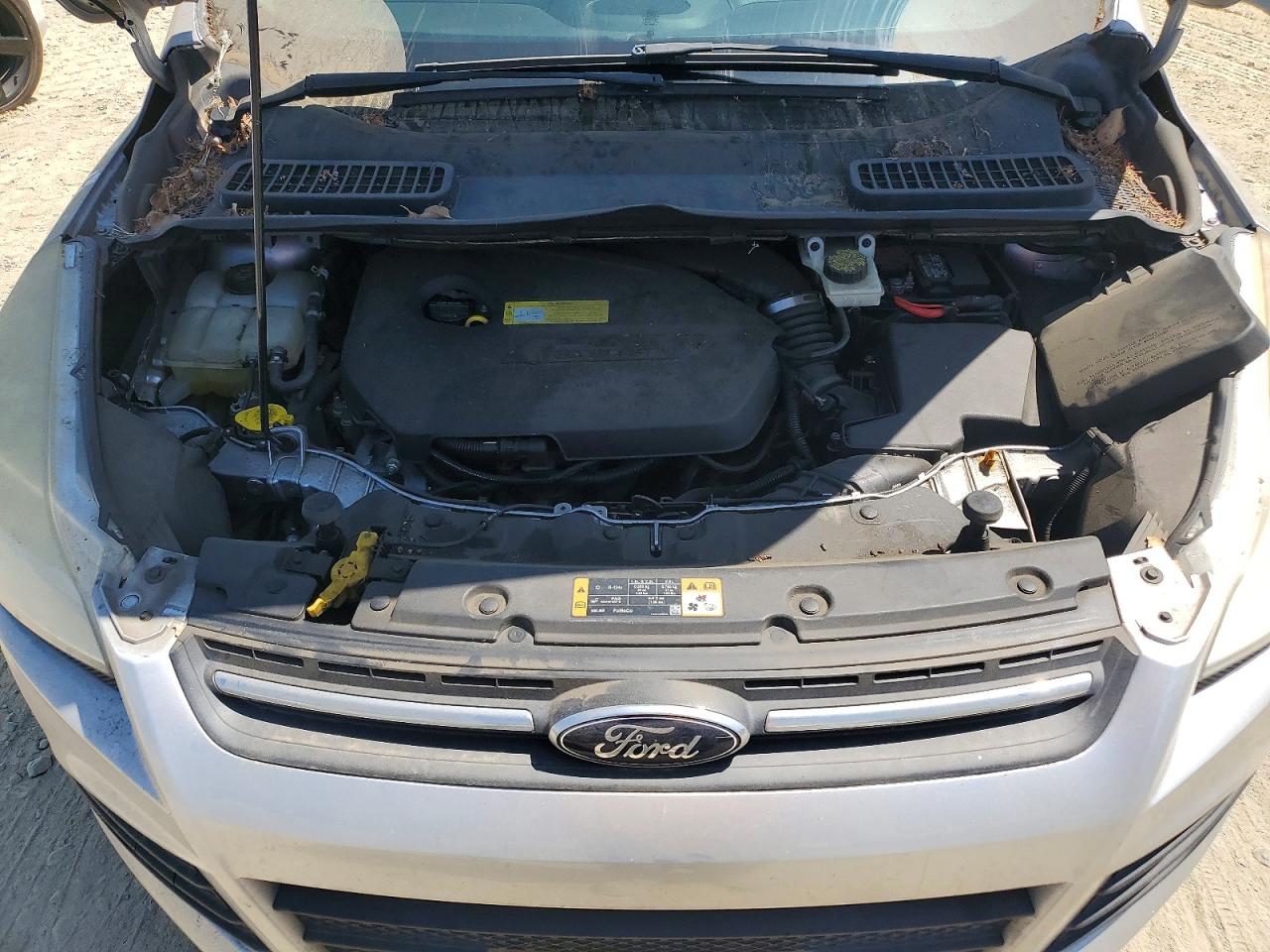 2014 Ford Escape Se Silver vin: 1FMCU0GX3EUA85044