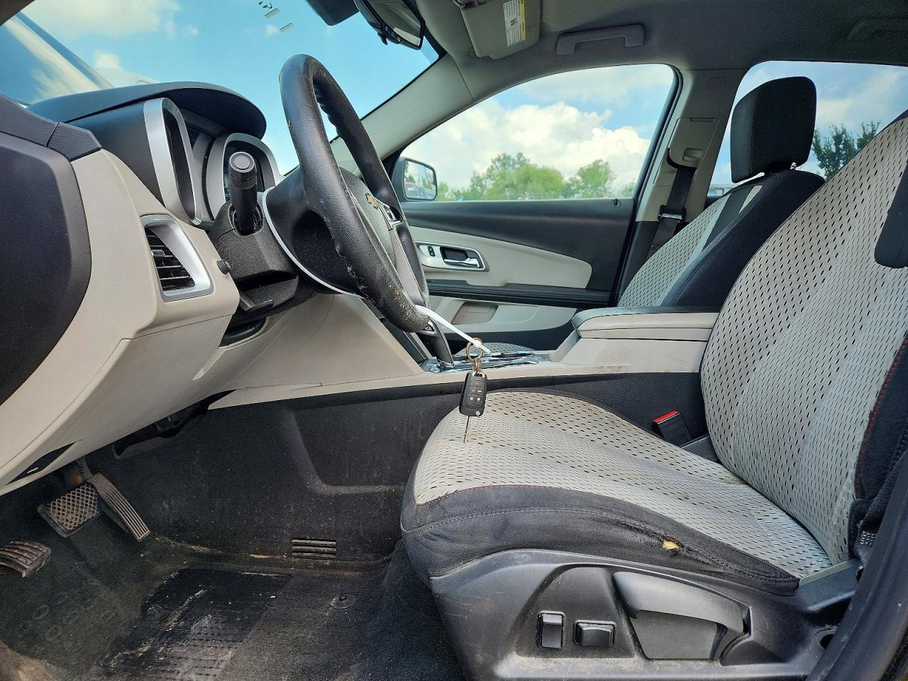 2012 Chevrolet Equinox Ls Black vin: 2GNFLCEK9C6142136