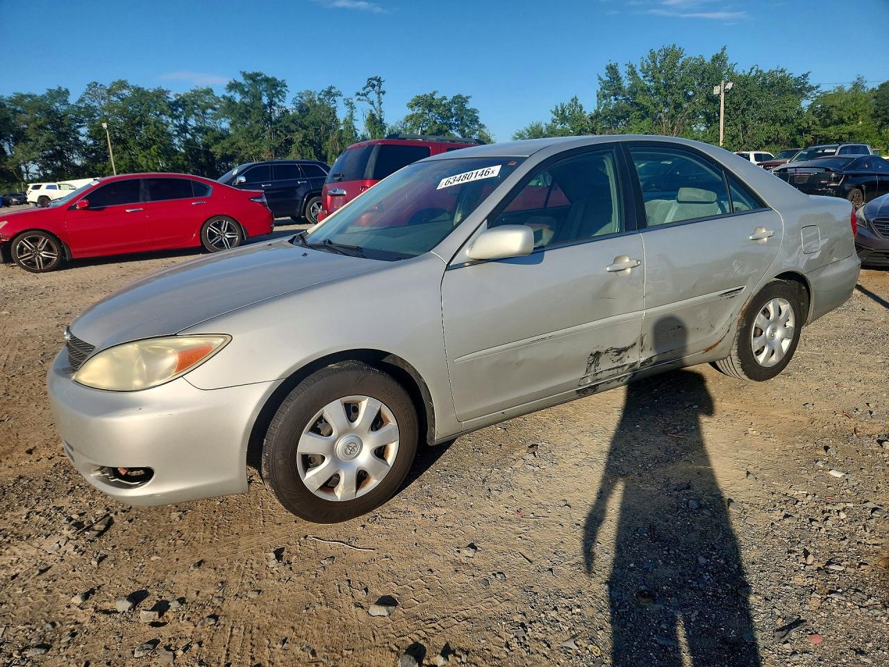 2003 Toyota Camry Le Silver vin: 4T1BE30K03U750276