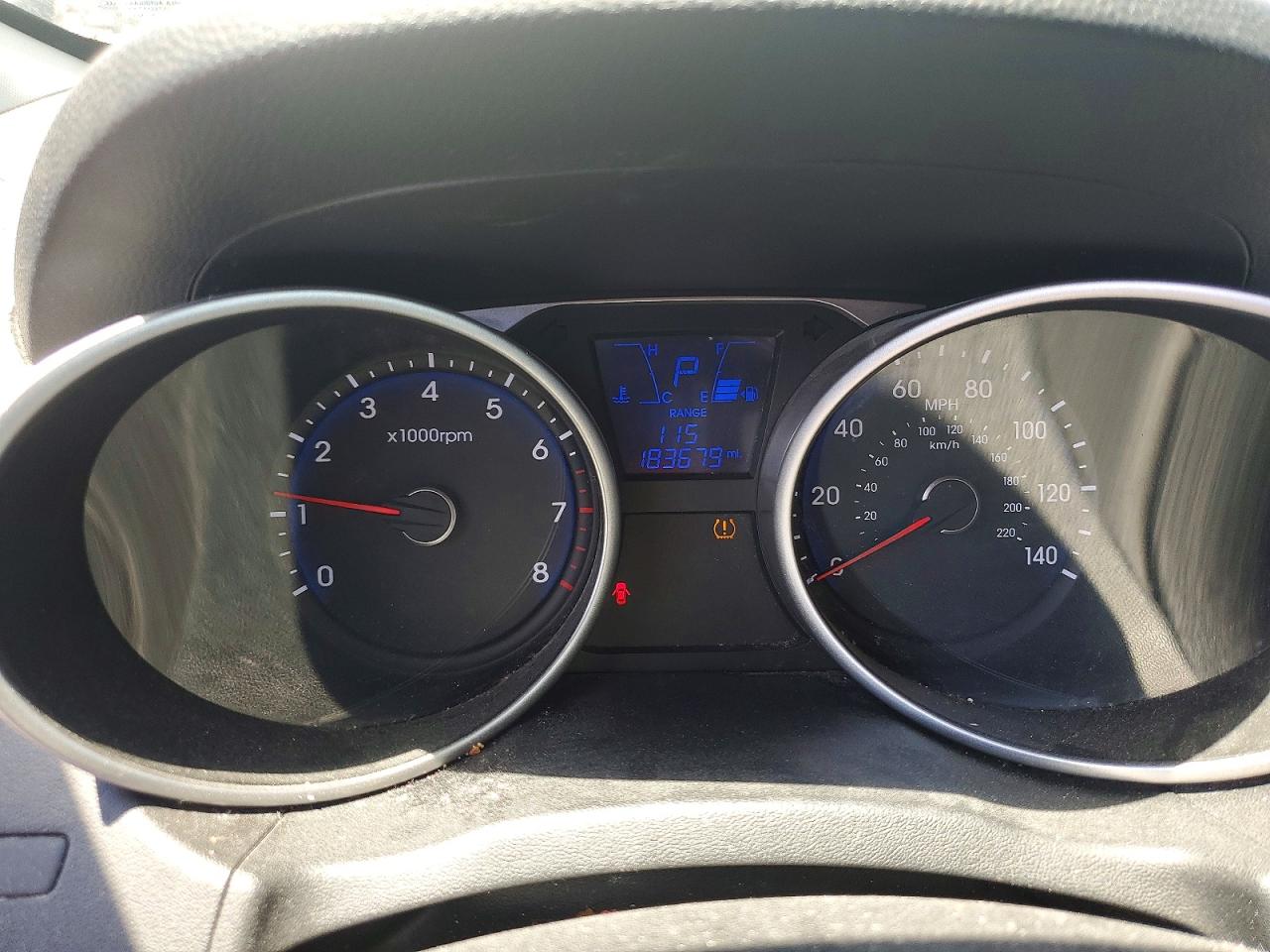 2014 Hyundai Tucson Se Gray vin: KM8JUCAG2EU826642