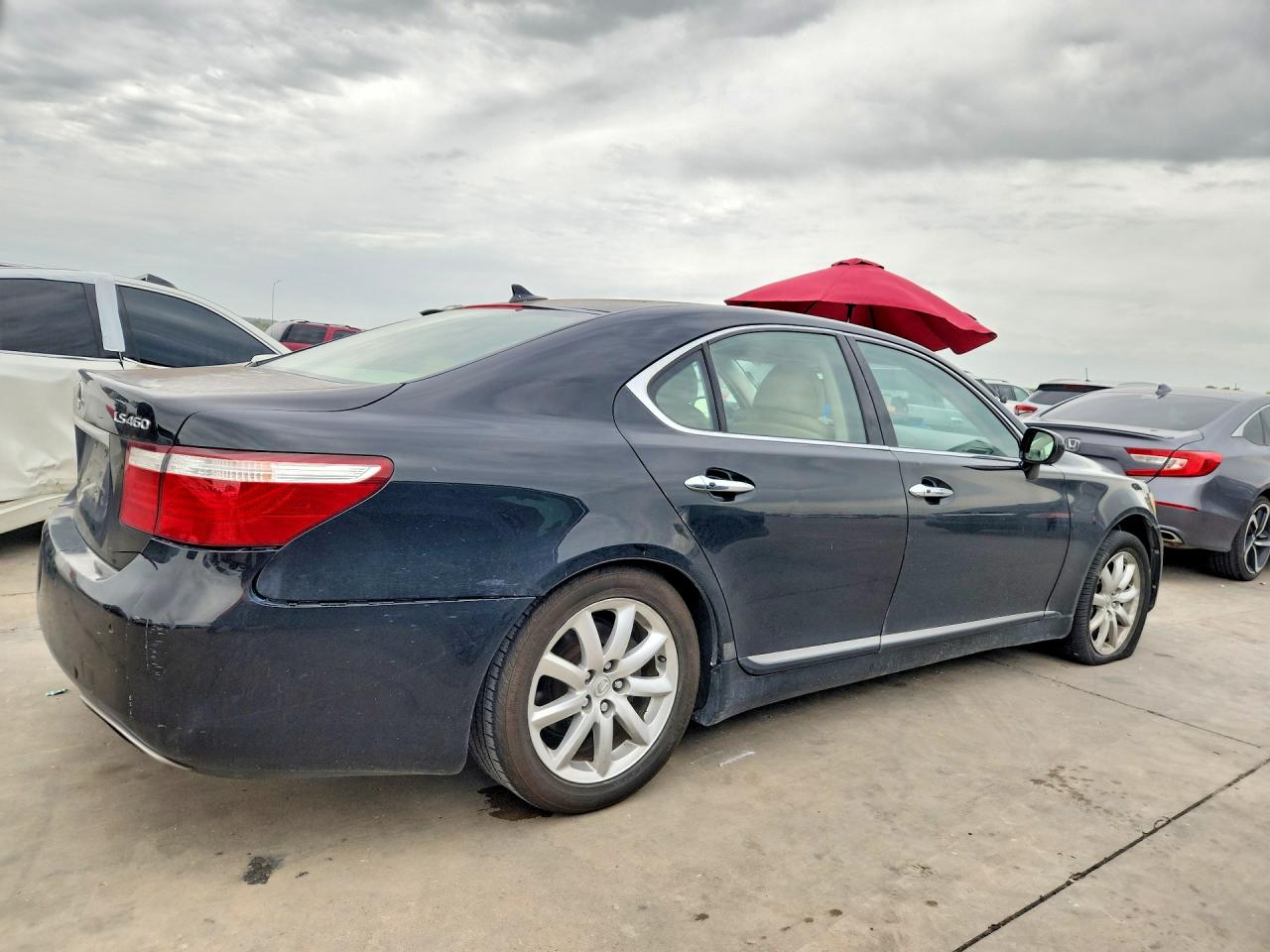 2008 Lexus Ls 460 Черный vin: JTHBL46F385061665